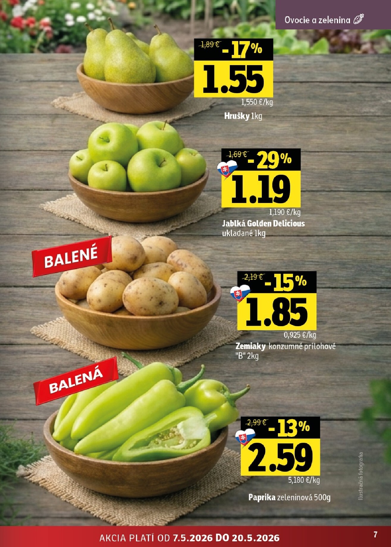 fresh - Nový leták Fresh - Východné Slovensko od štvrtka, 07.05.2026 do stredy, 20.05.2026 - page: 7