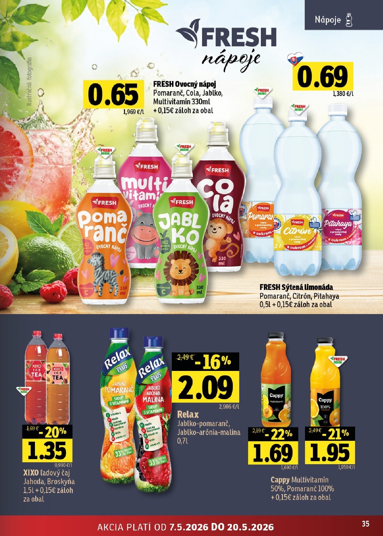 fresh - Nový leták Fresh - Východné Slovensko od štvrtka, 07.05.2026 do stredy, 20.05.2026 - page: 35