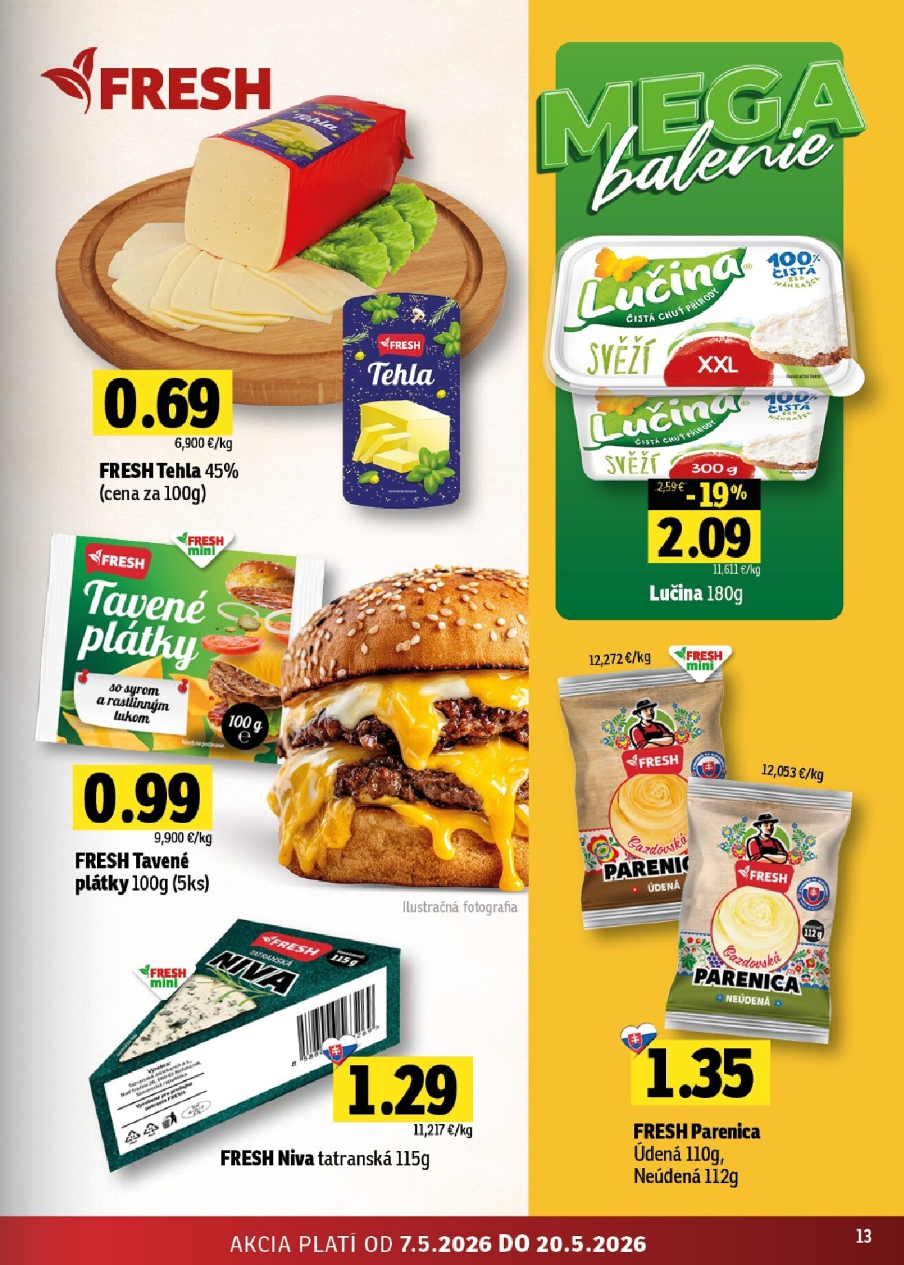 fresh - Nový leták Fresh - Východné Slovensko od štvrtka, 07.05.2026 do stredy, 20.05.2026 - page: 13