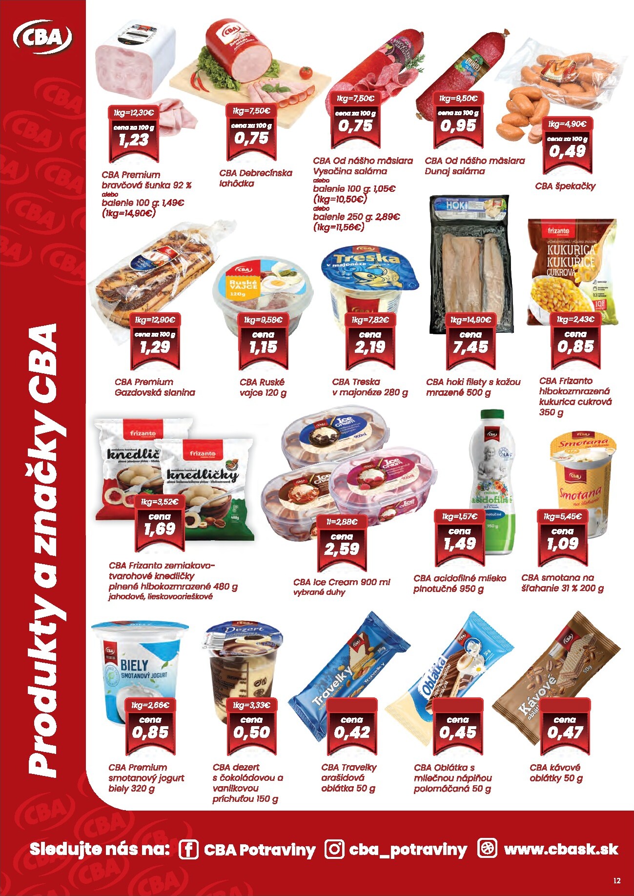 cba - Nový CBA - Komfos leták od štvrtka, 04.06.2026 do stredy, 17.06.2026 - page: 12