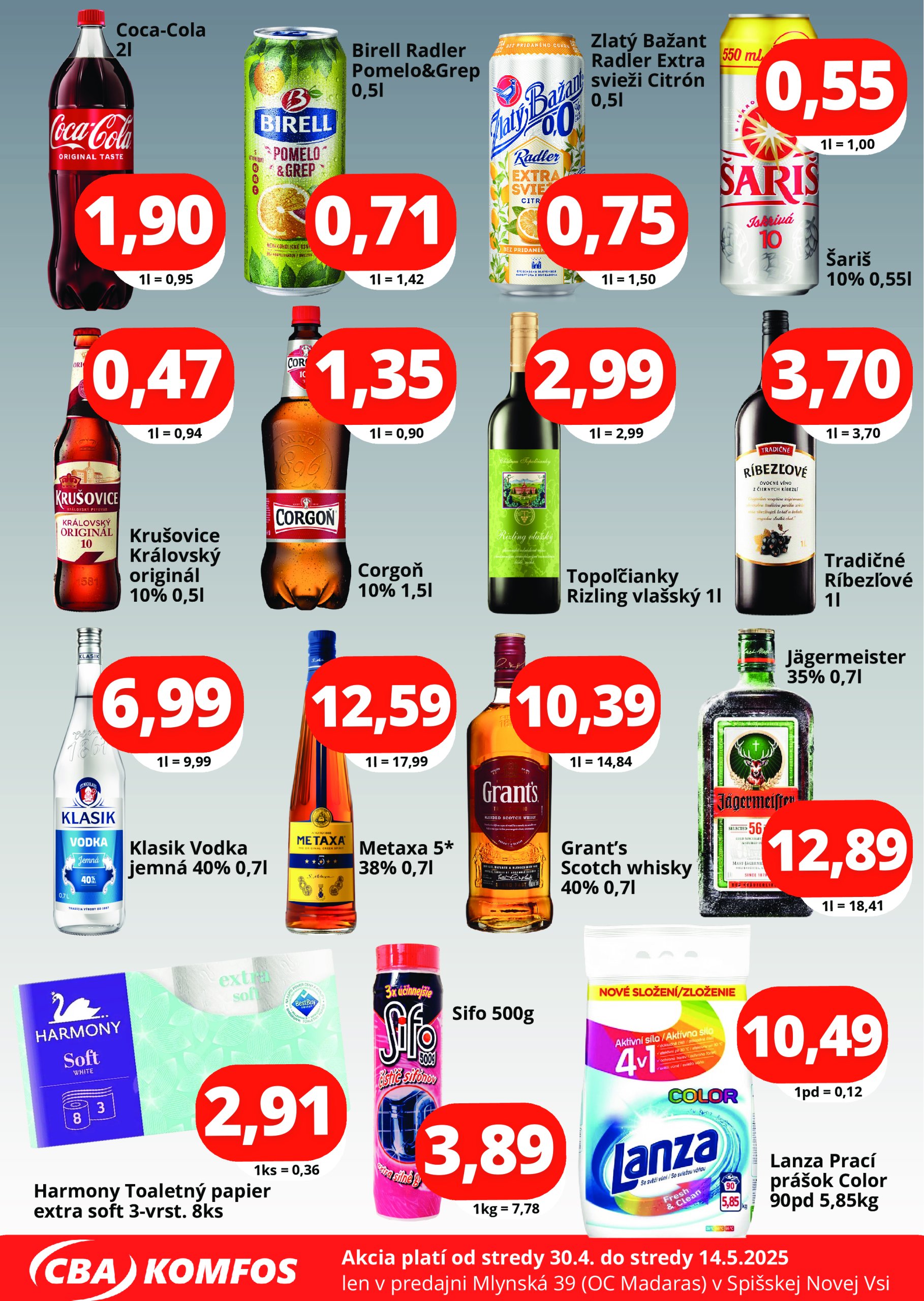 cba - CBA - Gastrocash Spišská nová Ves leták platný od 30.04. - 14.05. - page: 4