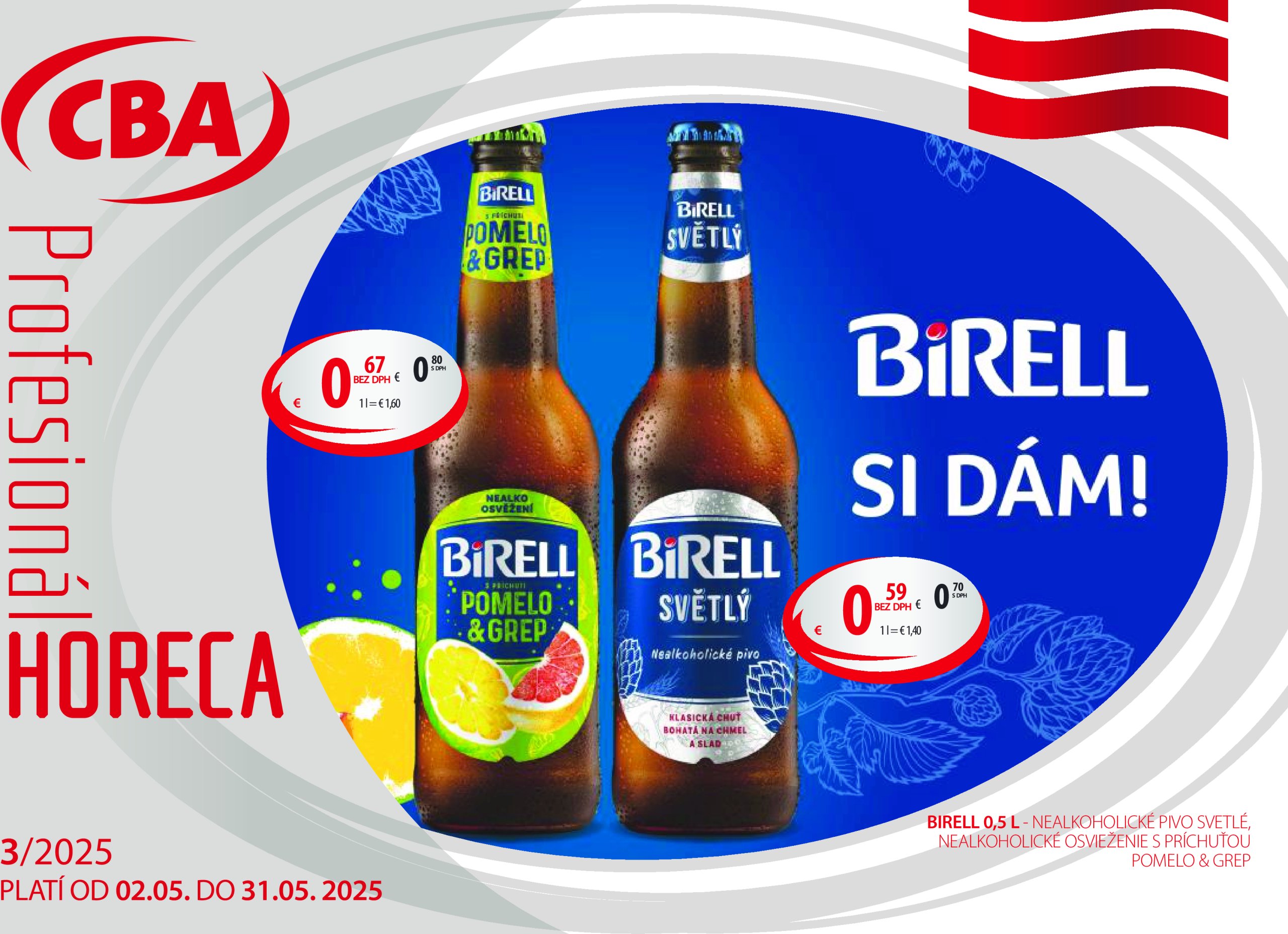 cba - CBA - Horeca a gastro pre veľkoobchodných partnerov leták platný od 02.05. - 31.05.