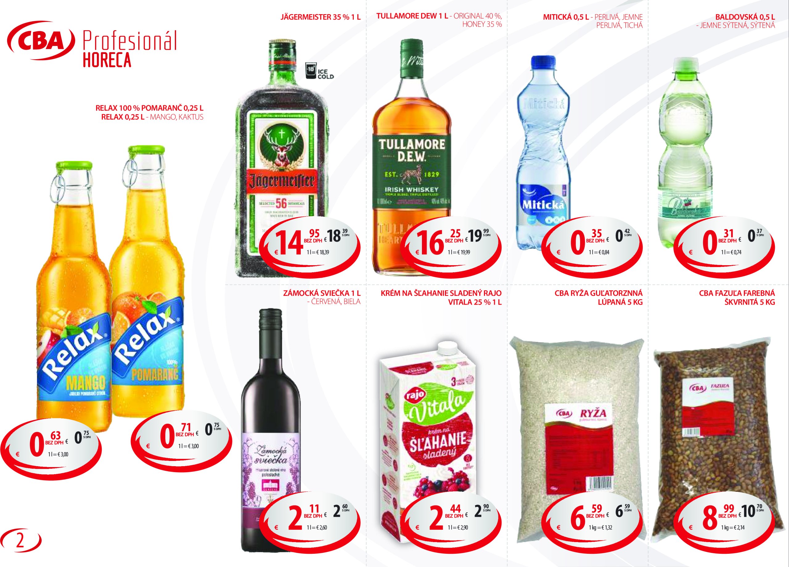 cba - CBA - Horeca a gastro pre veľkoobchodných partnerov leták platný od 02.05. - 31.05. - page: 2