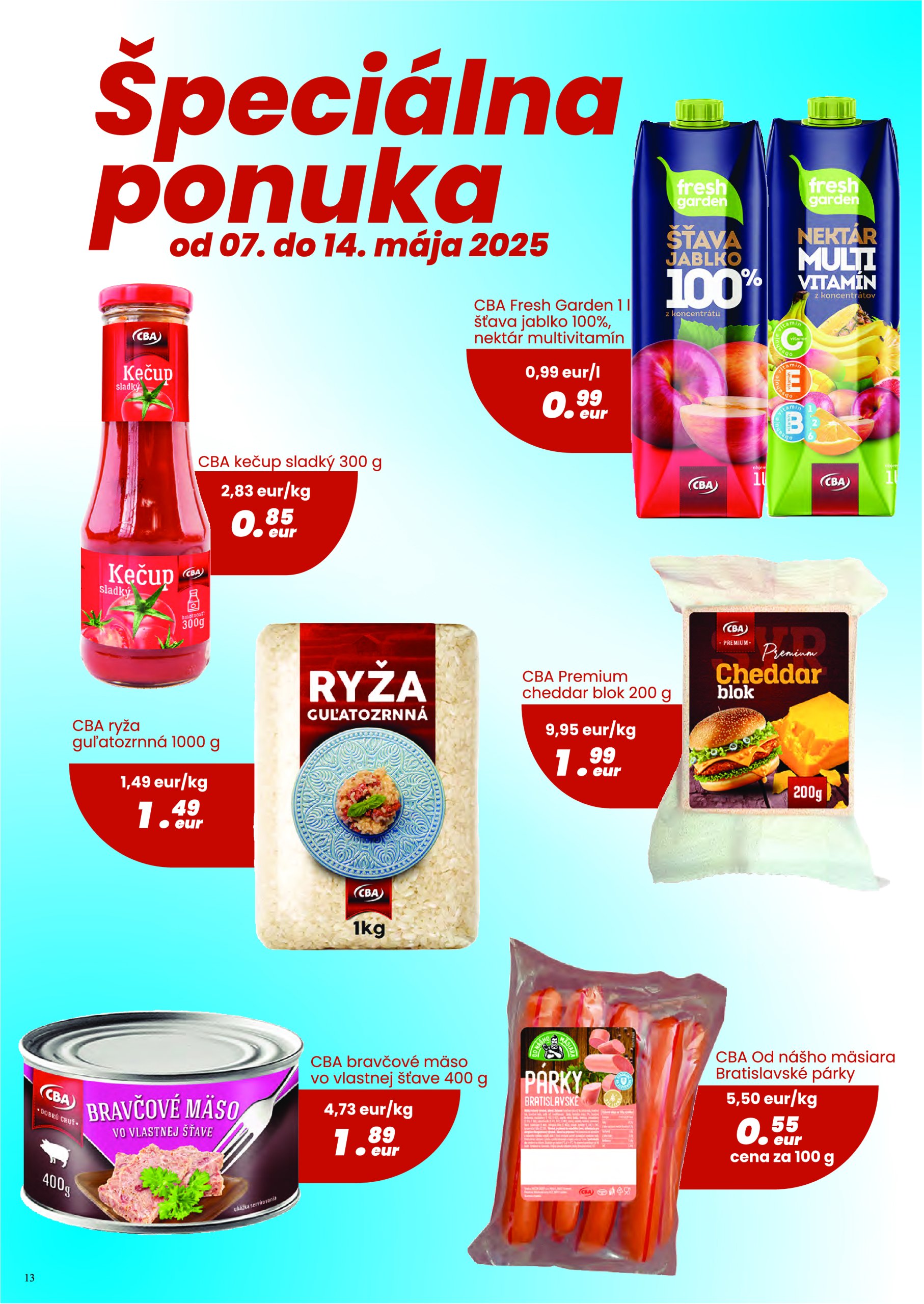 cba - CBA - Komfos leták platný od 30.04. - 14.05. - page: 13