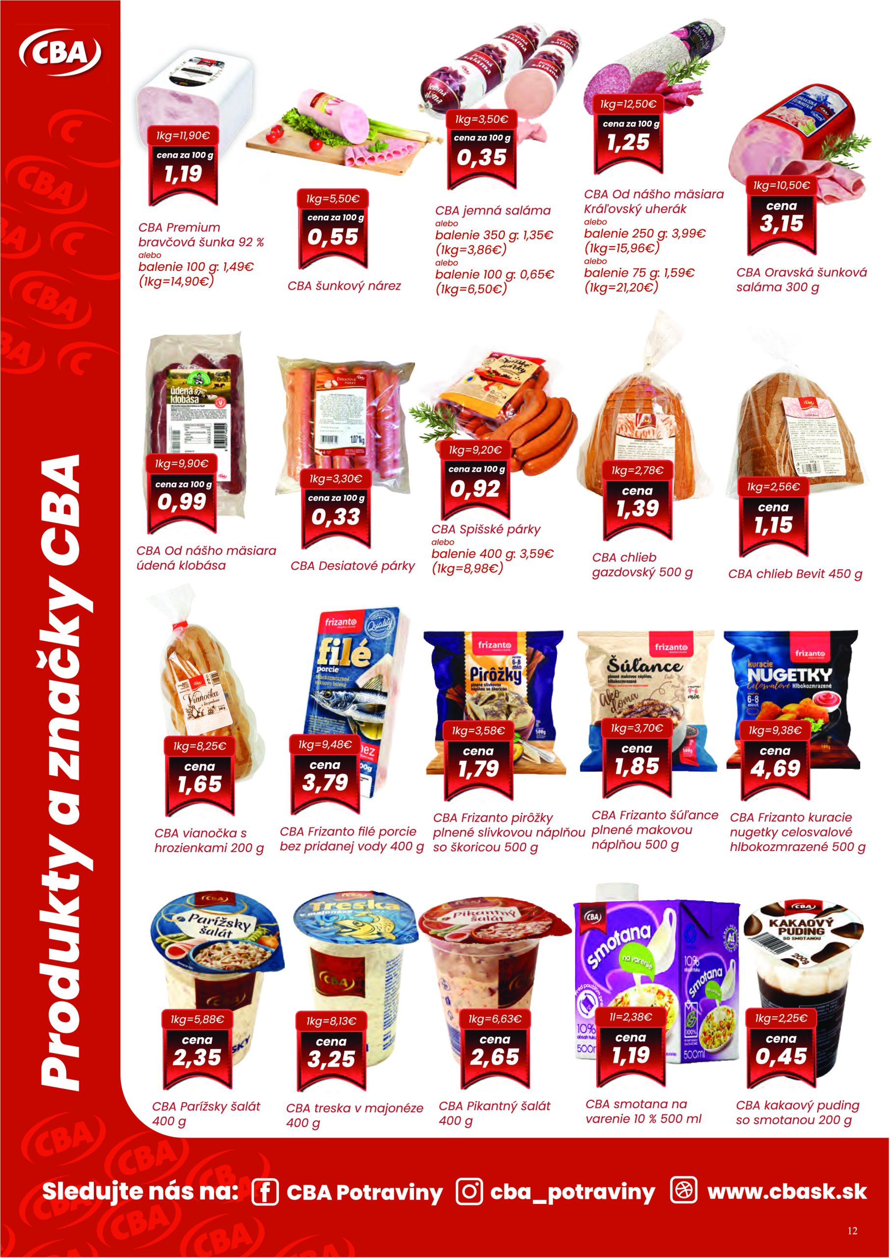 cba - CBA - Komfos leták platný od 30.04. - 14.05. - page: 12