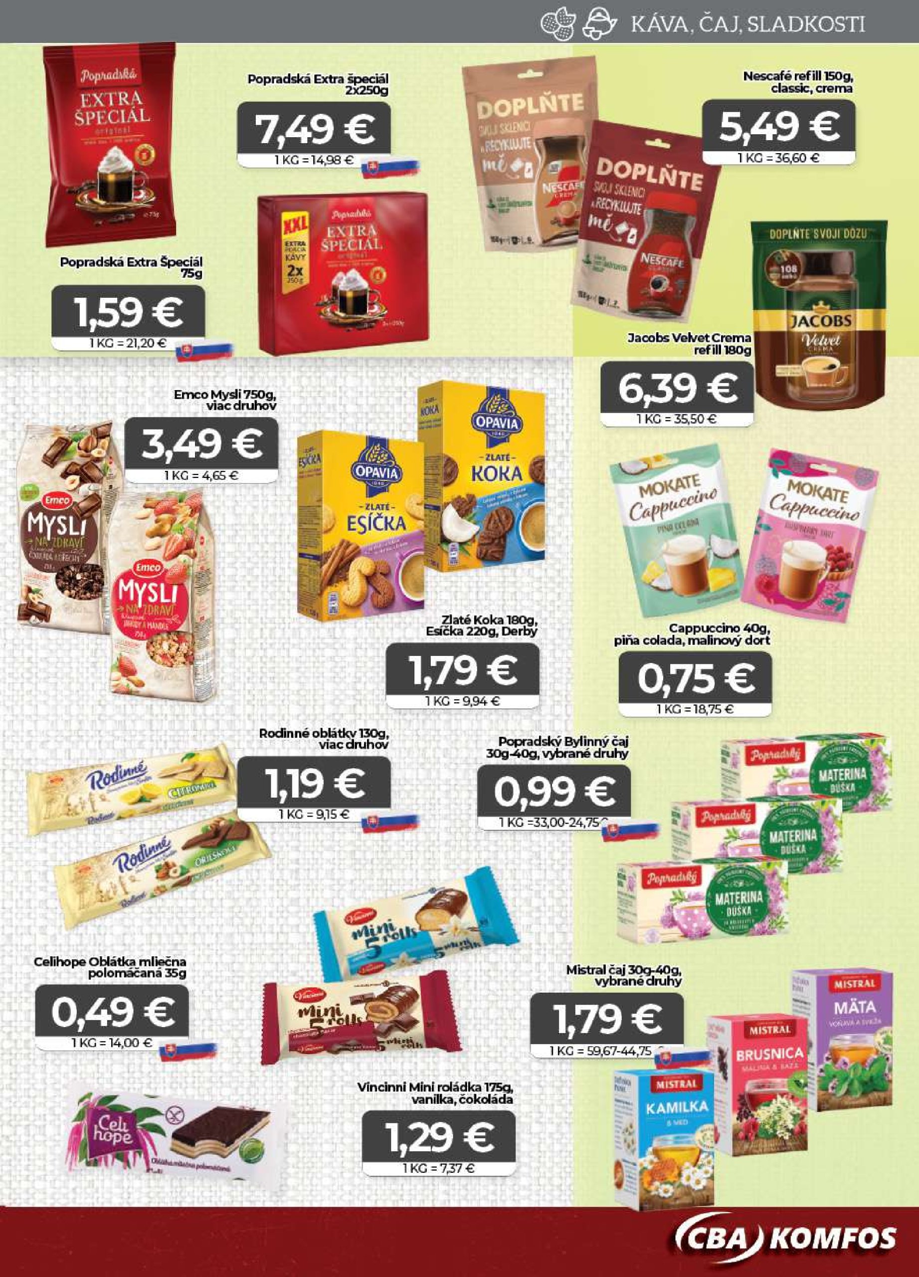 cba - CBA - Komfos leták platný od 23.05. - 03.06. - page: 9