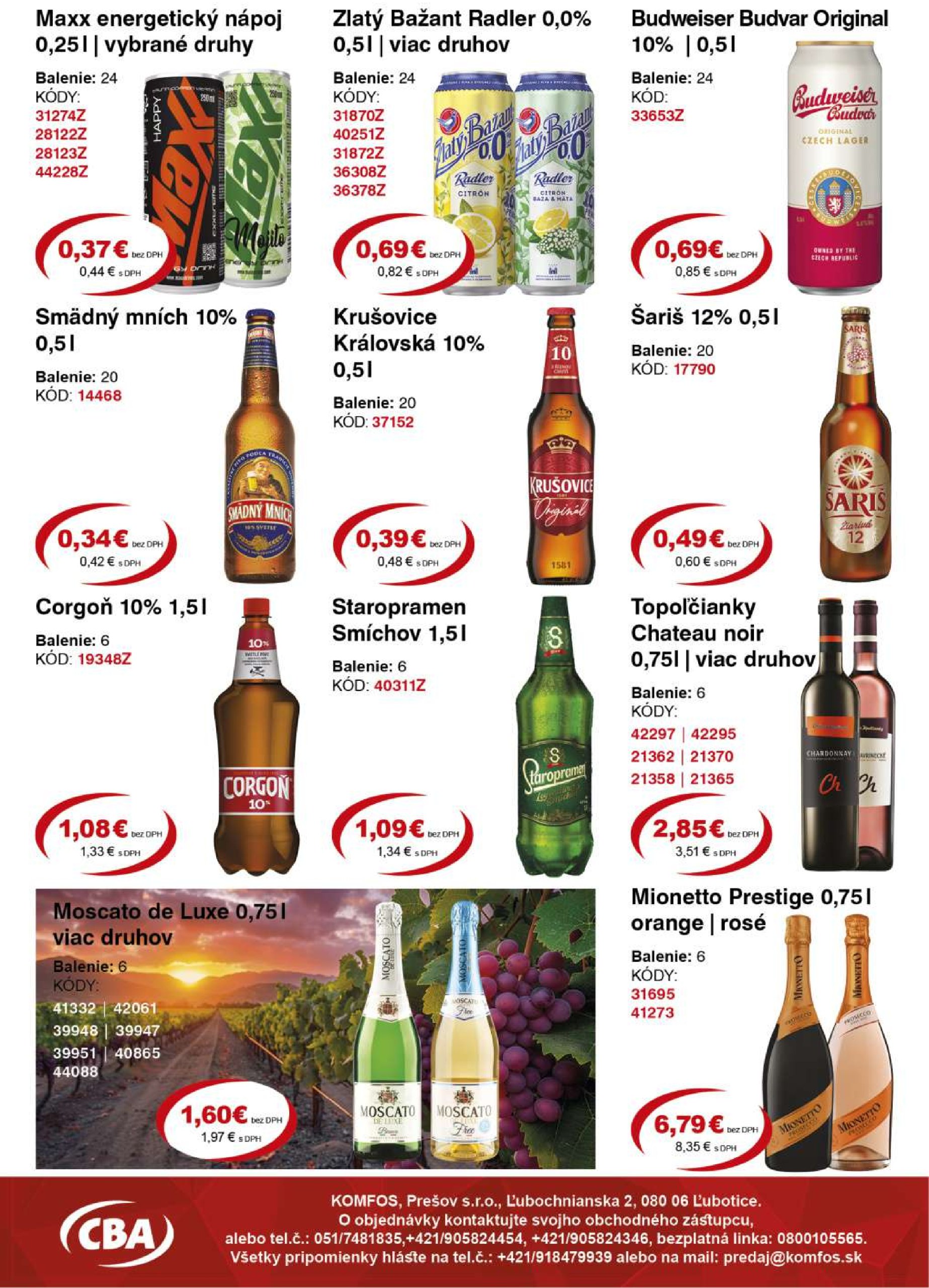 cba - CBA Komfos - Veľkoobchod leták platný od 23.05. - 03.06. - page: 10