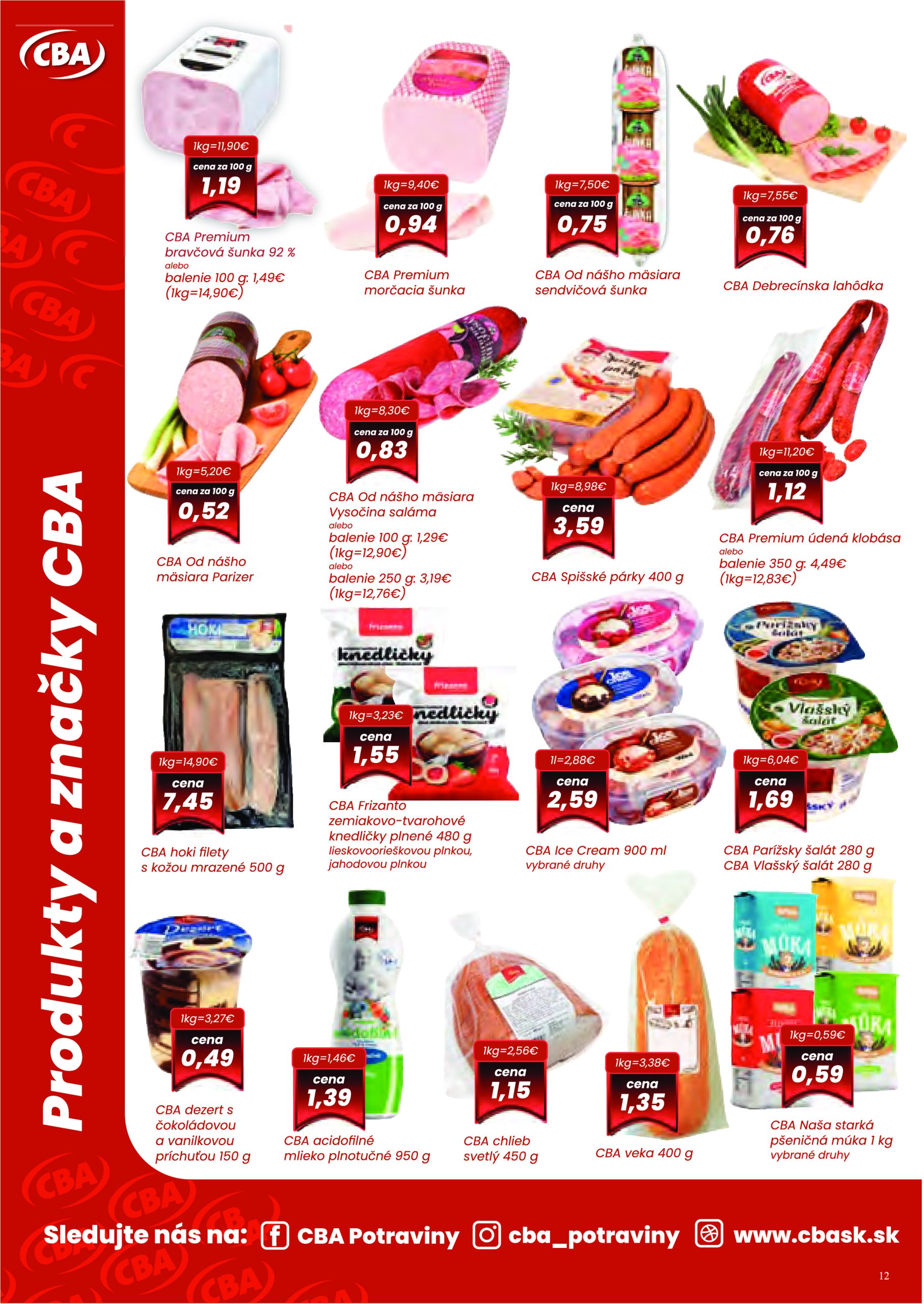 cba - CBA - Komfos leták platný od 05.06. - 18.06. - page: 12