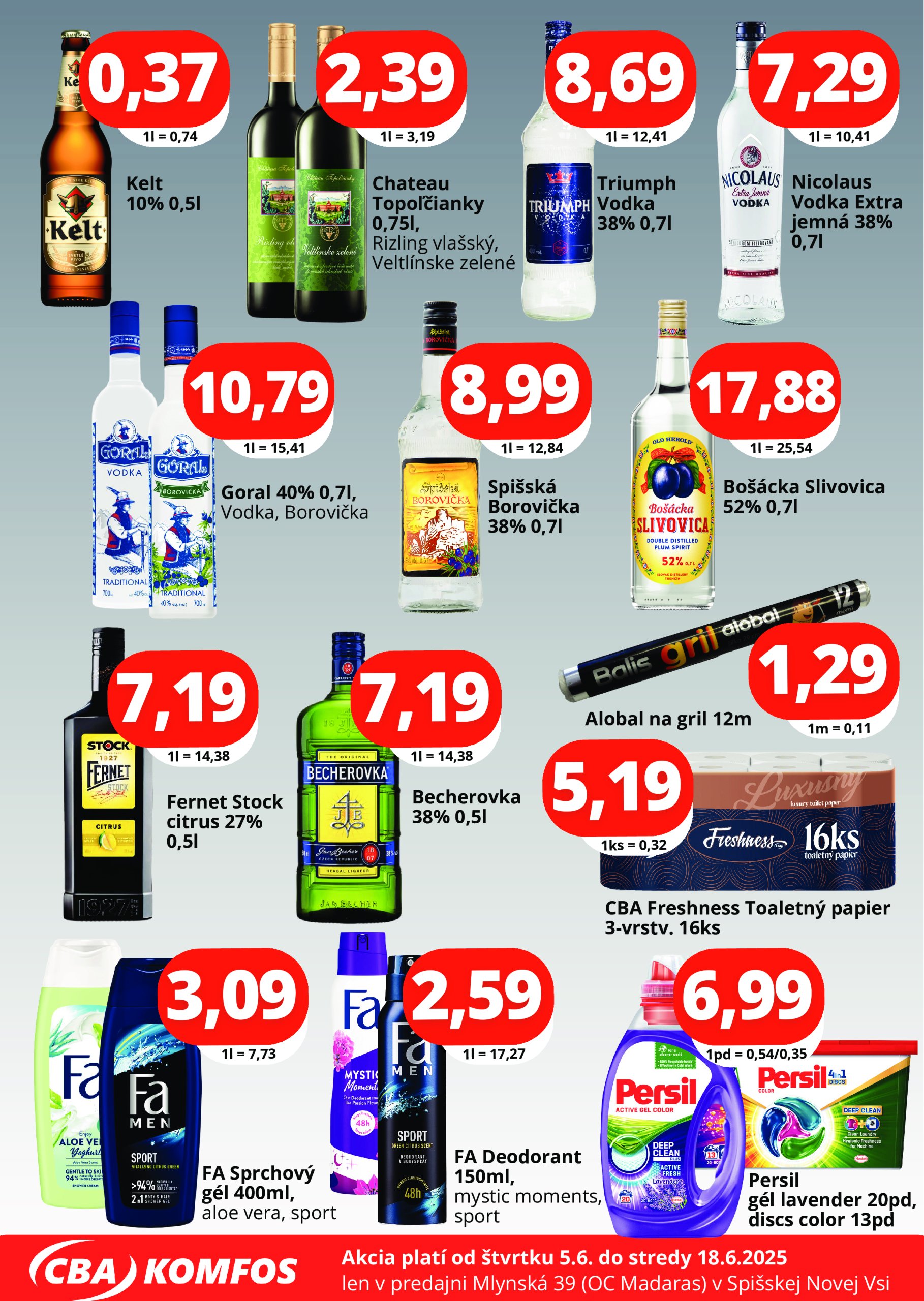 cba - CBA - Gastrocash Spišská nová Ves leták platný od 05.06. - 18.06. - page: 4