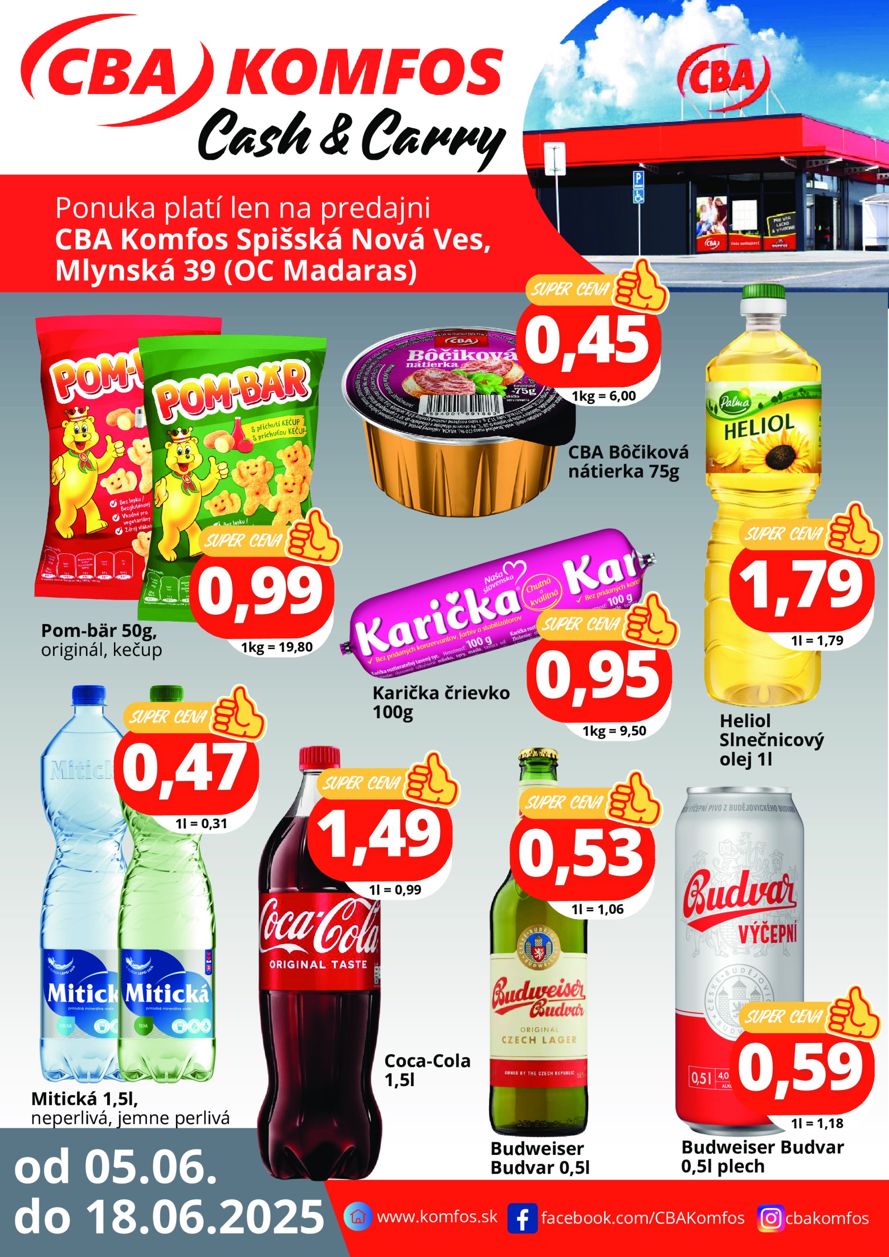 cba - CBA - Gastrocash Spišská nová Ves leták platný od 05.06. - 18.06.