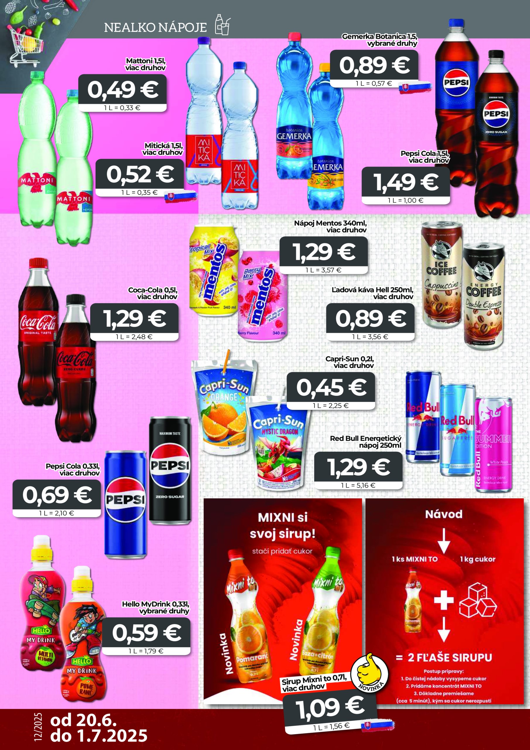 cba - Leták CBA - Komfos platný od 20.06. do 01.07. - page: 12
