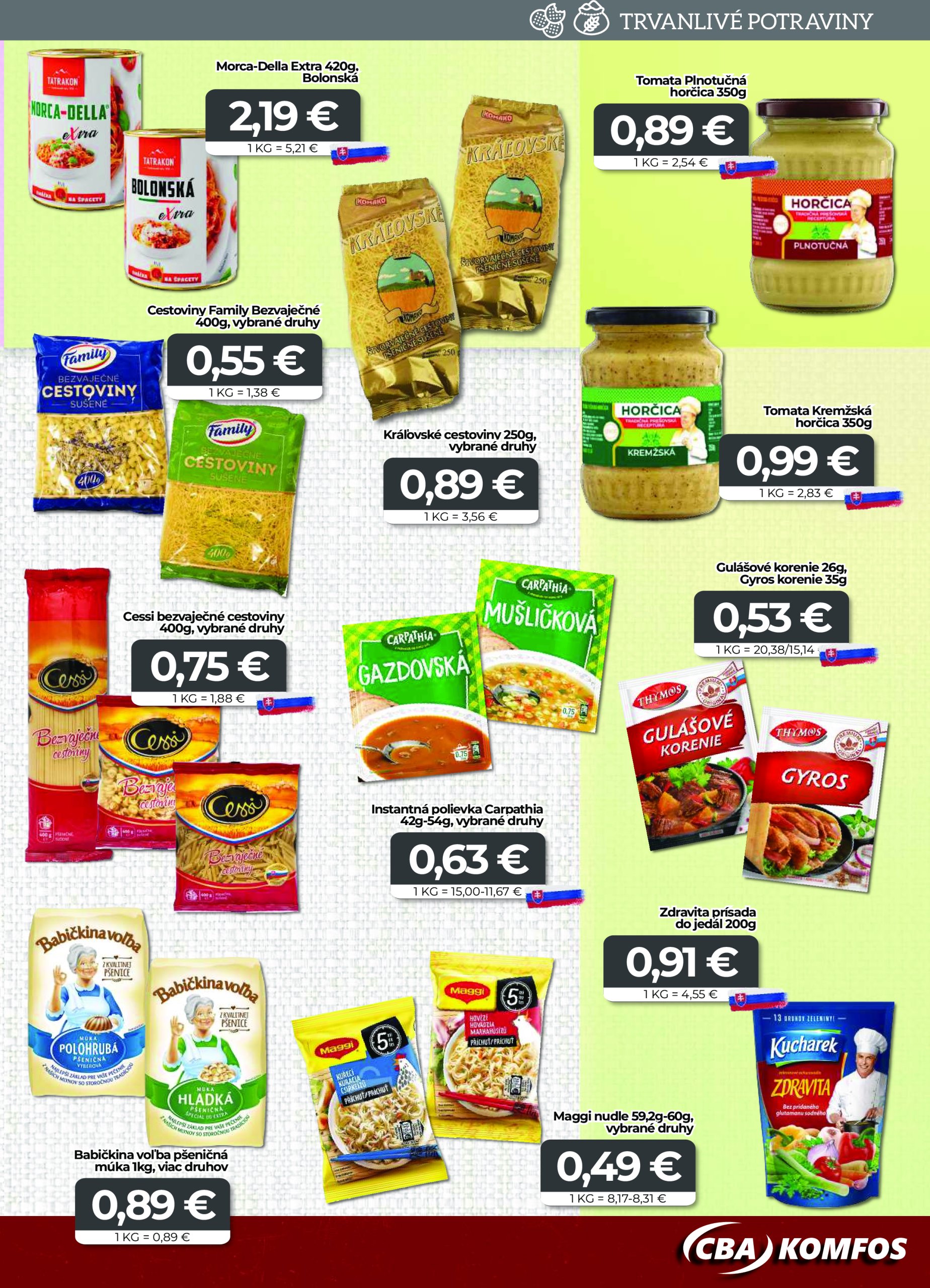 cba - Leták CBA - Komfos platný od 20.06. do 01.07. - page: 7