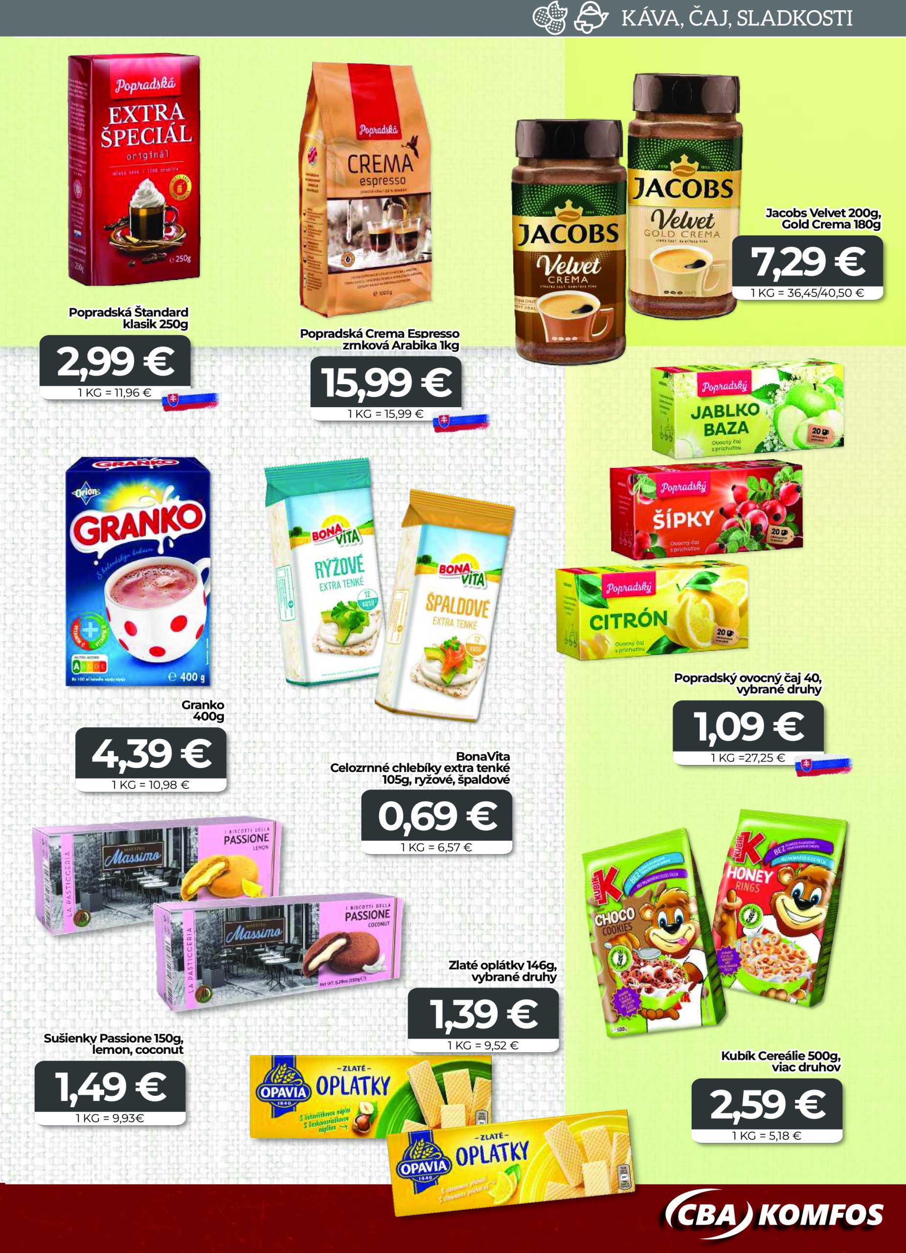 cba - Leták CBA - Komfos platný od 20.06. do 01.07. - page: 9