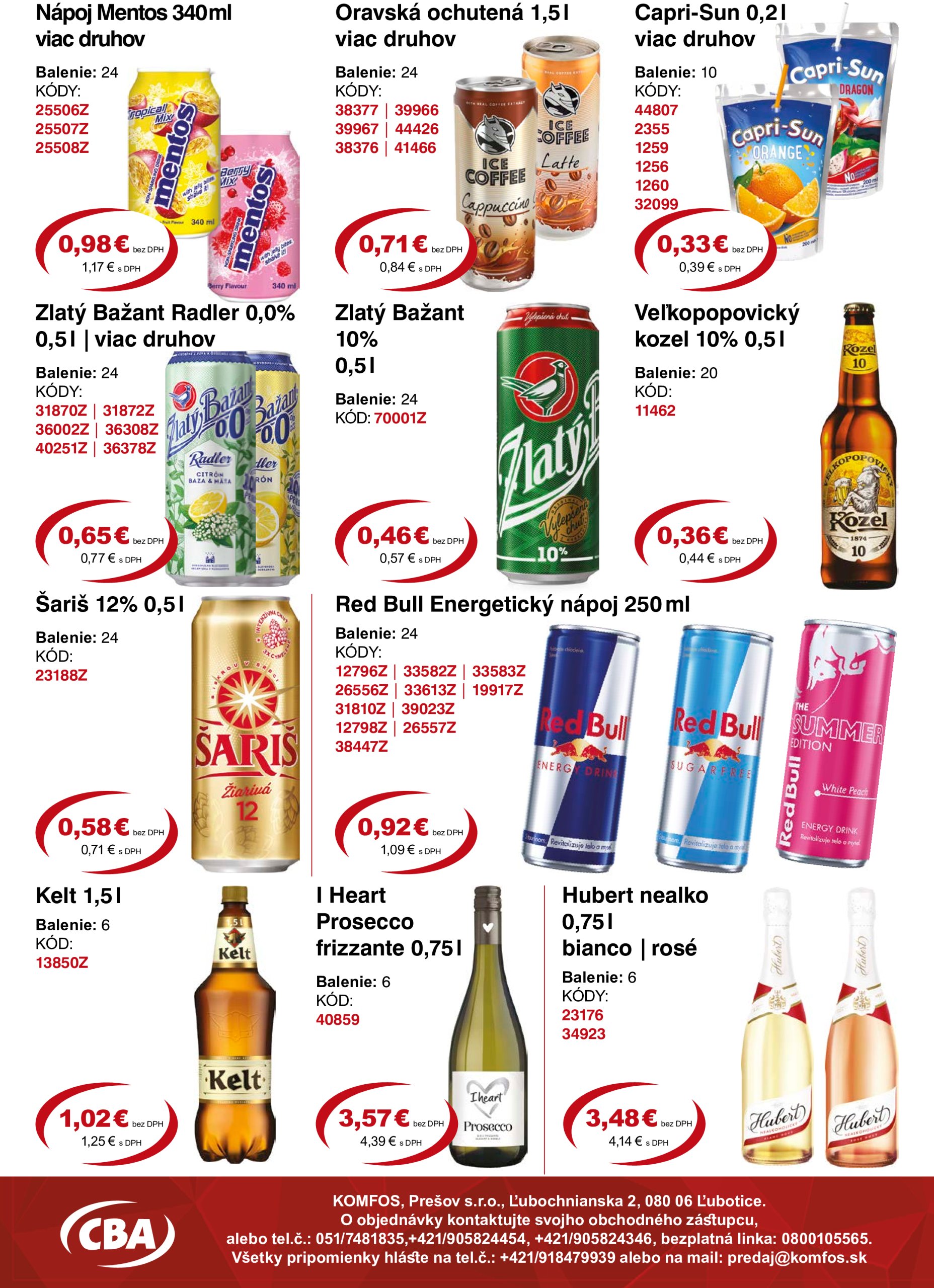 cba - Leták CBA - Veľkoobchod platný od 20.06. do 01.07. - page: 9
