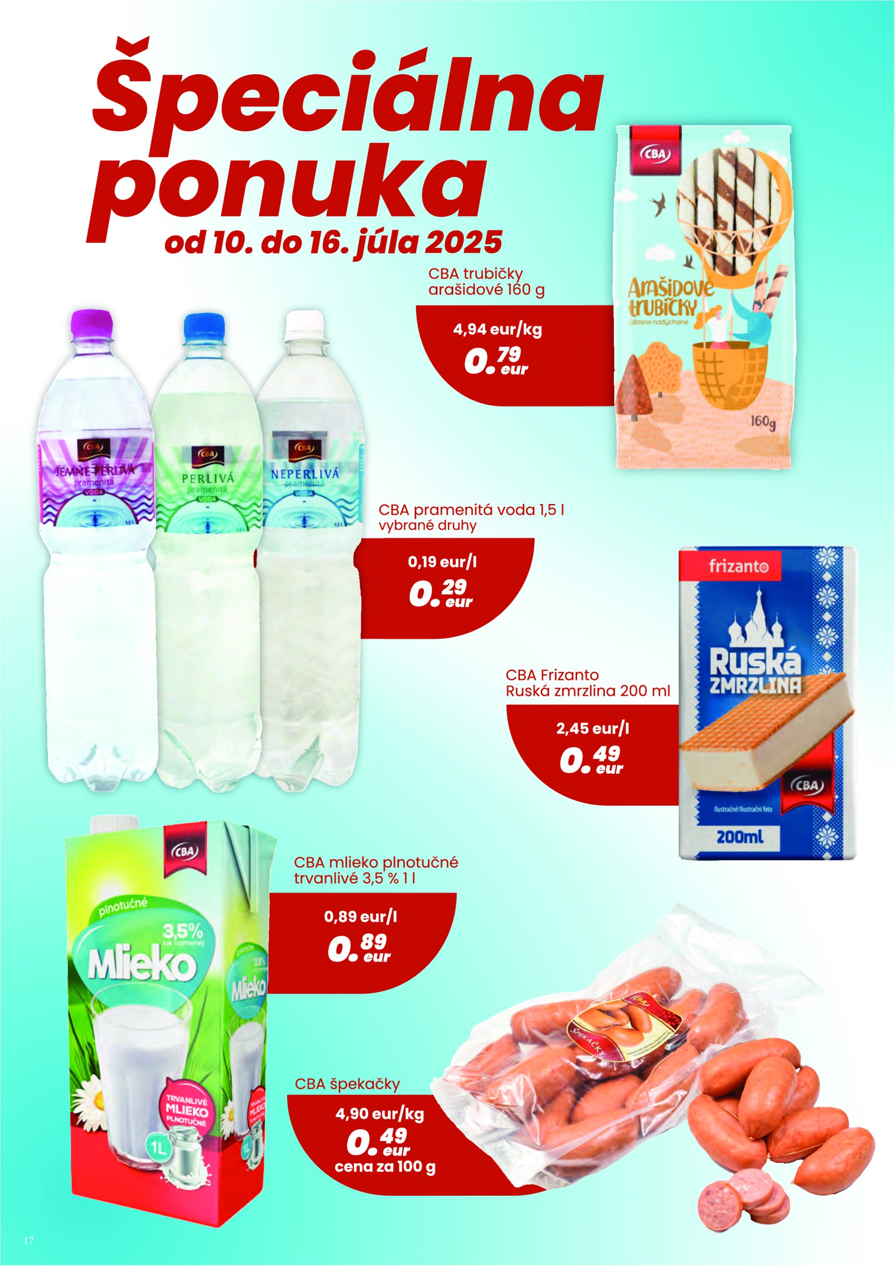 cba - Leták CBA - Komfos platný od 03.07. do 16.07. - page: 17