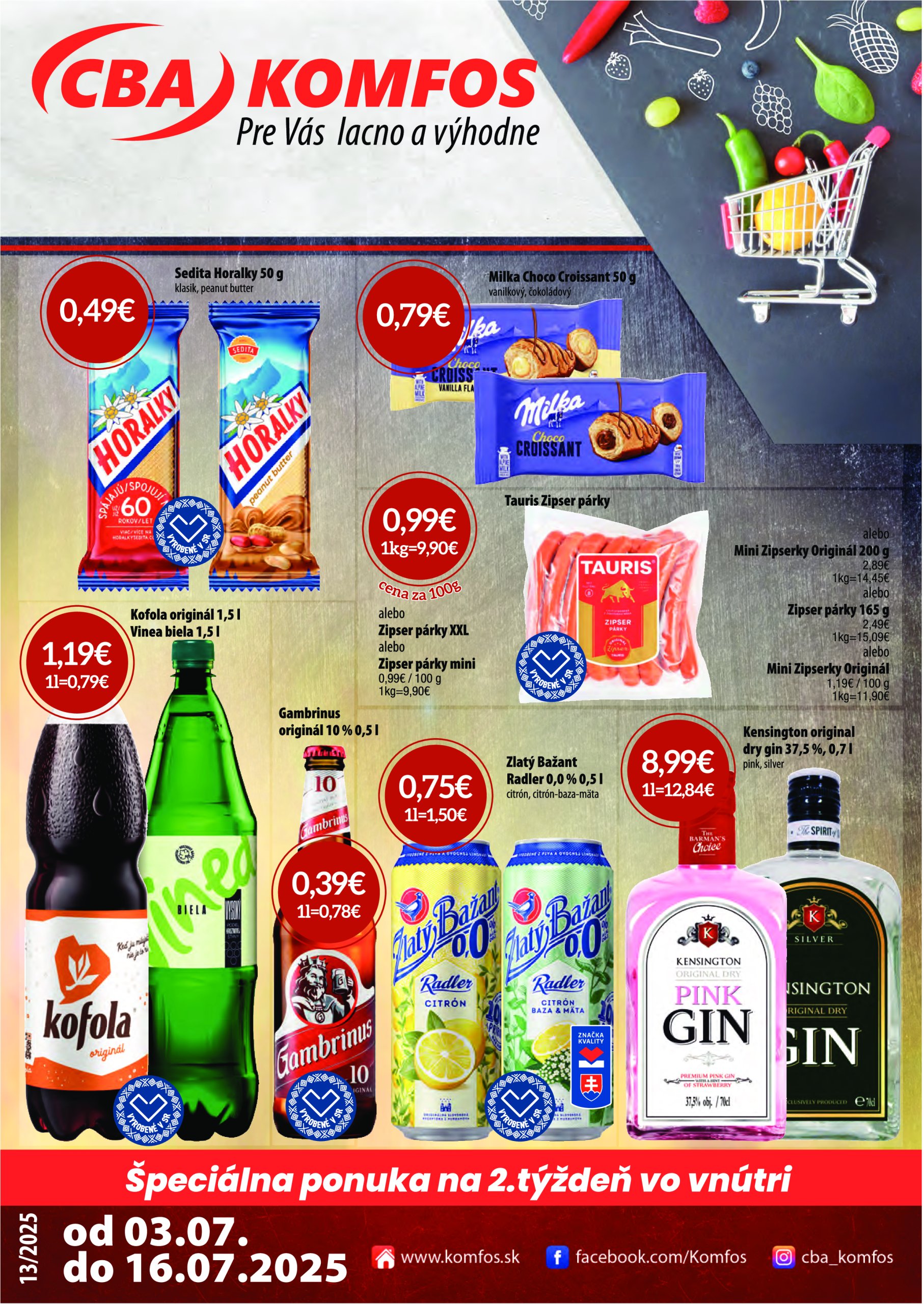cba - Leták CBA - Komfos platný od 03.07. do 16.07.