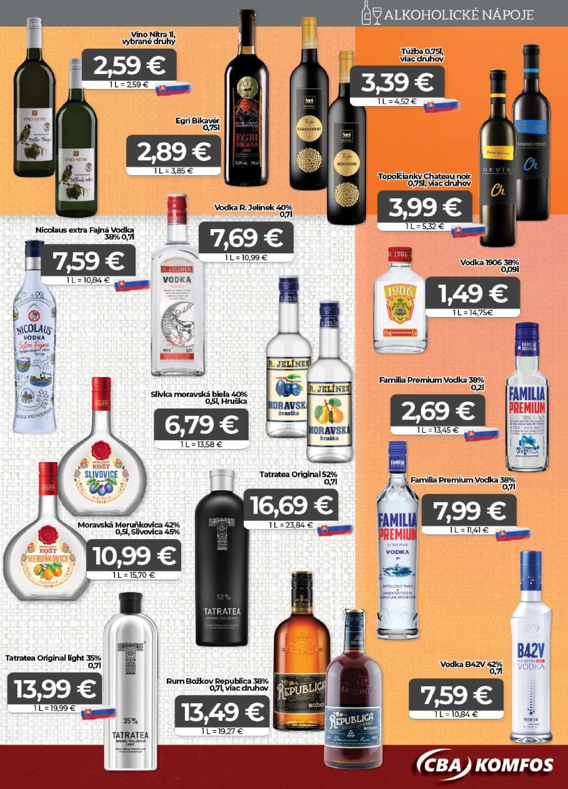 cba - Leták CBA - Komfos platný od 18.07. do 31.07. - page: 13