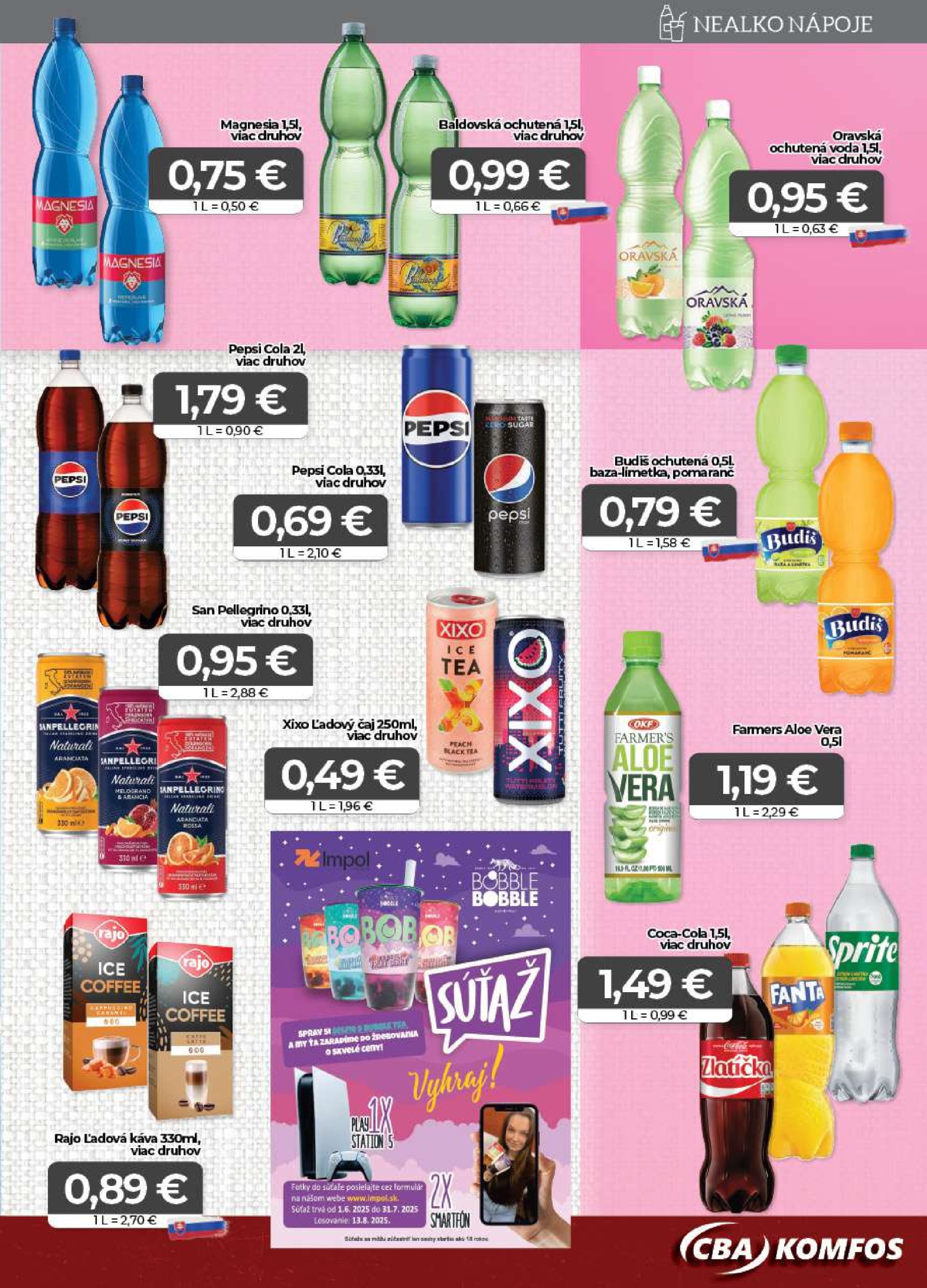 cba - Leták CBA - Komfos platný od 18.07. do 31.07. - page: 11