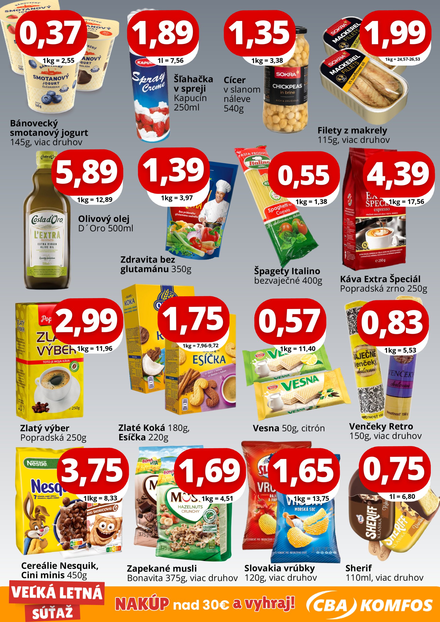 cba - Leták CBA - Nová ponuka špeciál pre gastrocash Spišská nová Ves platný od 18.07. do 31.07. - page: 3