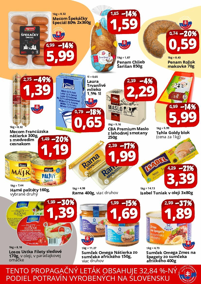 cba - Leták CBA - Super ceny august platný od 01.08. do 31.08. - page: 2