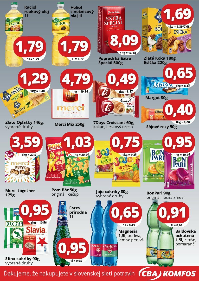 cba - Leták CBA - Gastrocash Spišská nová Ves platný od 07.08. do 20.08. - page: 3