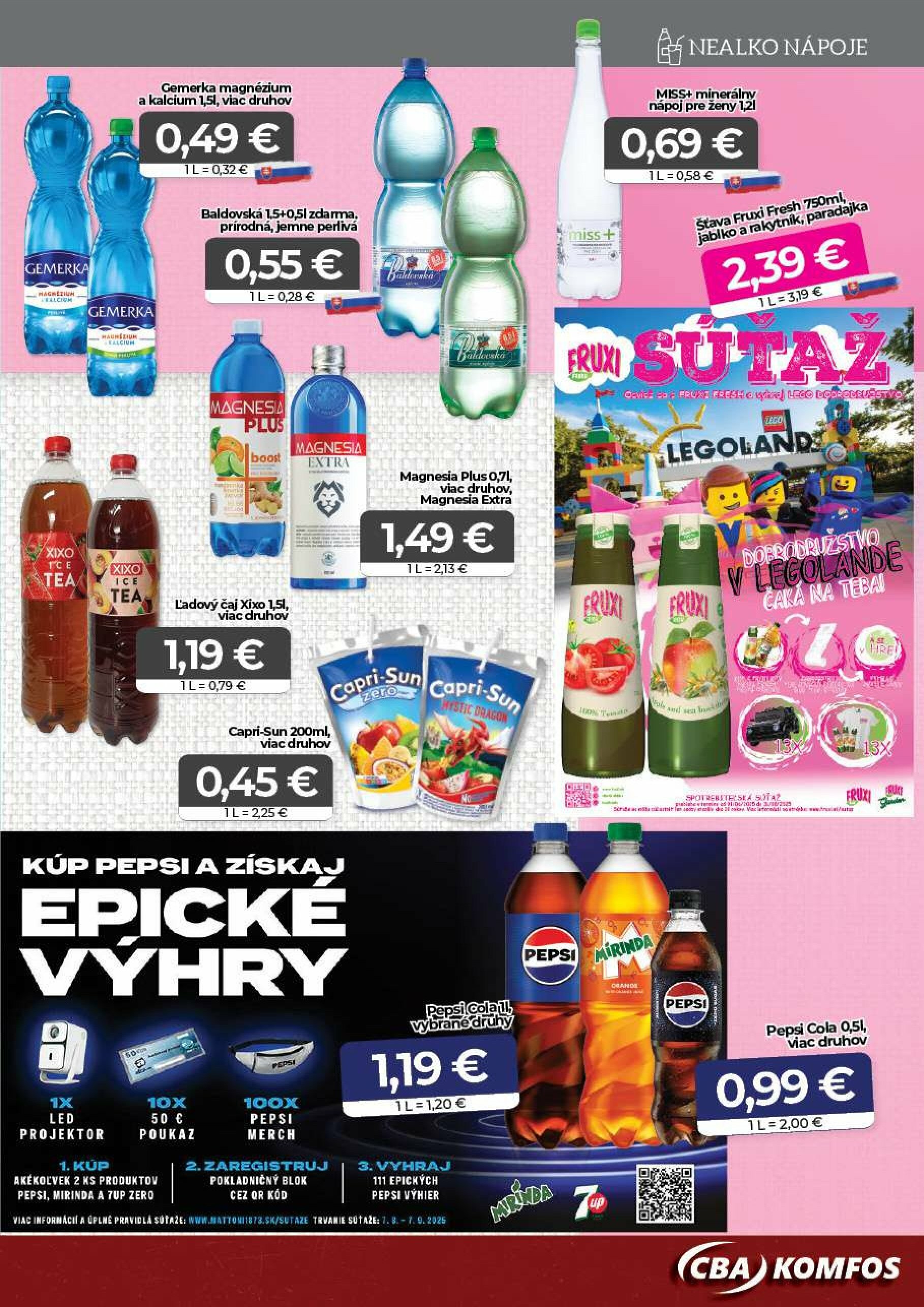 cba - Leták CBA - Komfos platný od 22.08. do 02.09. - page: 11