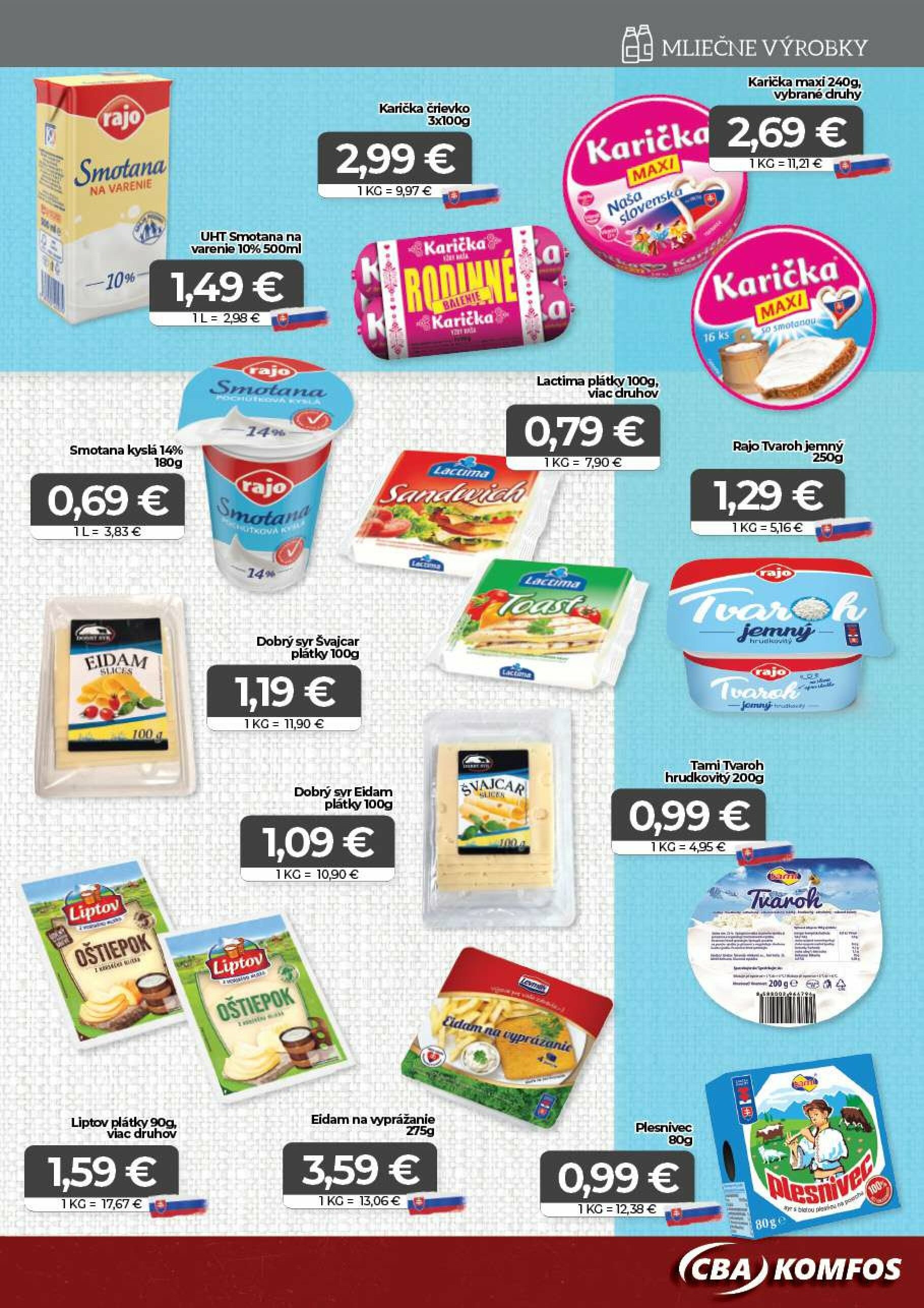 cba - Leták CBA - Komfos platný od 22.08. do 02.09. - page: 5