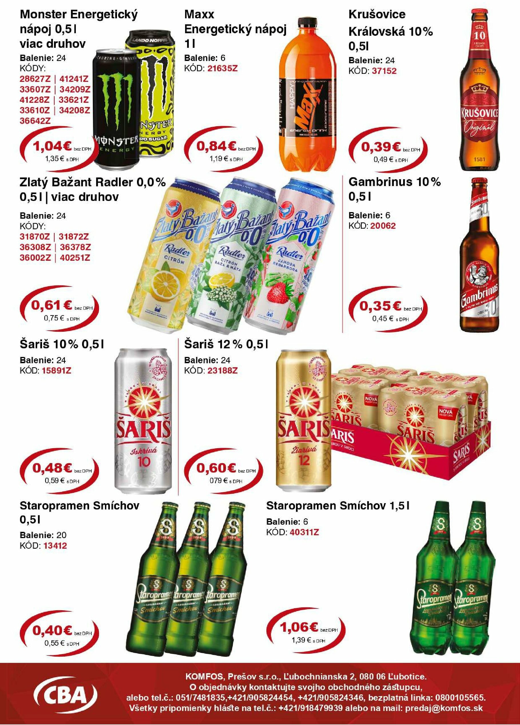 cba - Leták CBA - Veľkoobchod platný od 22.08. do 02.09. - page: 8