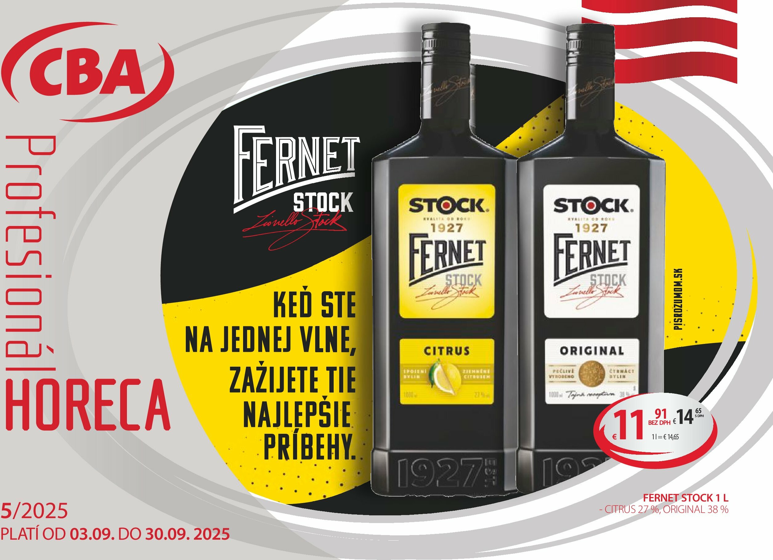 cba - Leták CBA - Horeca a Gastro platný od 03.09. do 30.09.