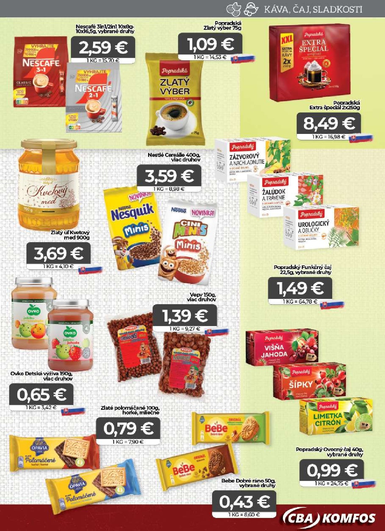 cba - Leták CBA - Komfos platný od 19.09. do 30.09. - page: 9