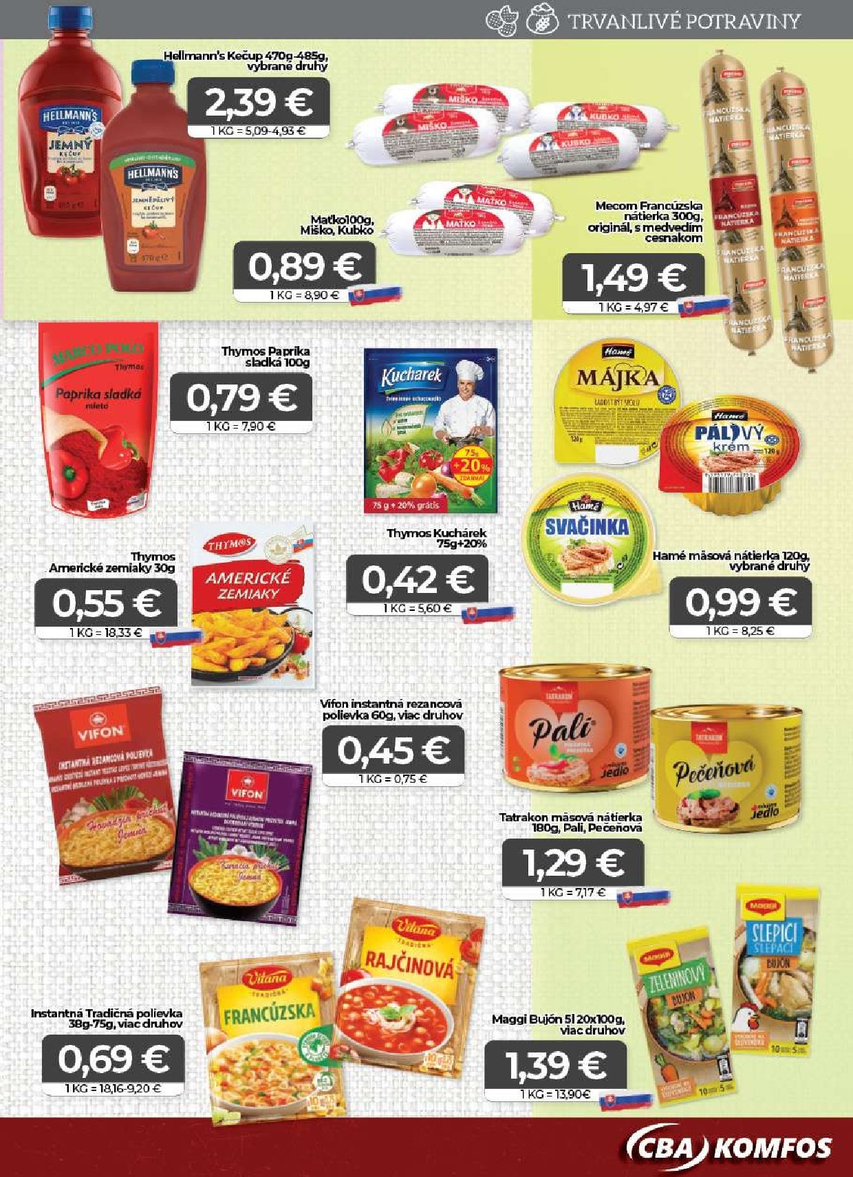 cba - Leták CBA - Komfos platný od 19.09. do 30.09. - page: 7