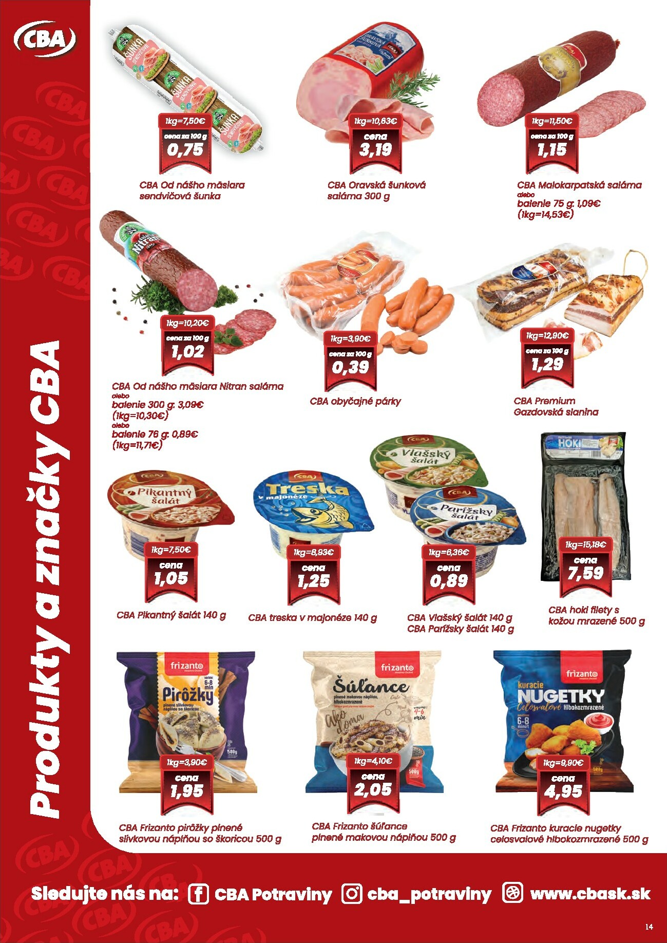 cba - Leták CBA - Komfos platný od 02.10. do 15.10. - page: 14