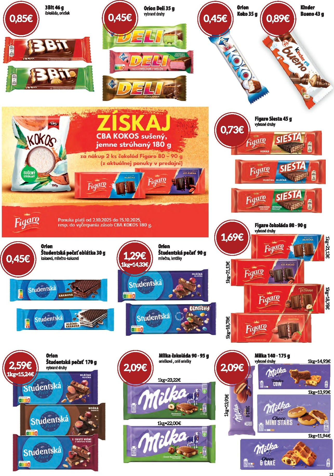 cba - Leták CBA - Komfos platný od 02.10. do 15.10. - page: 12