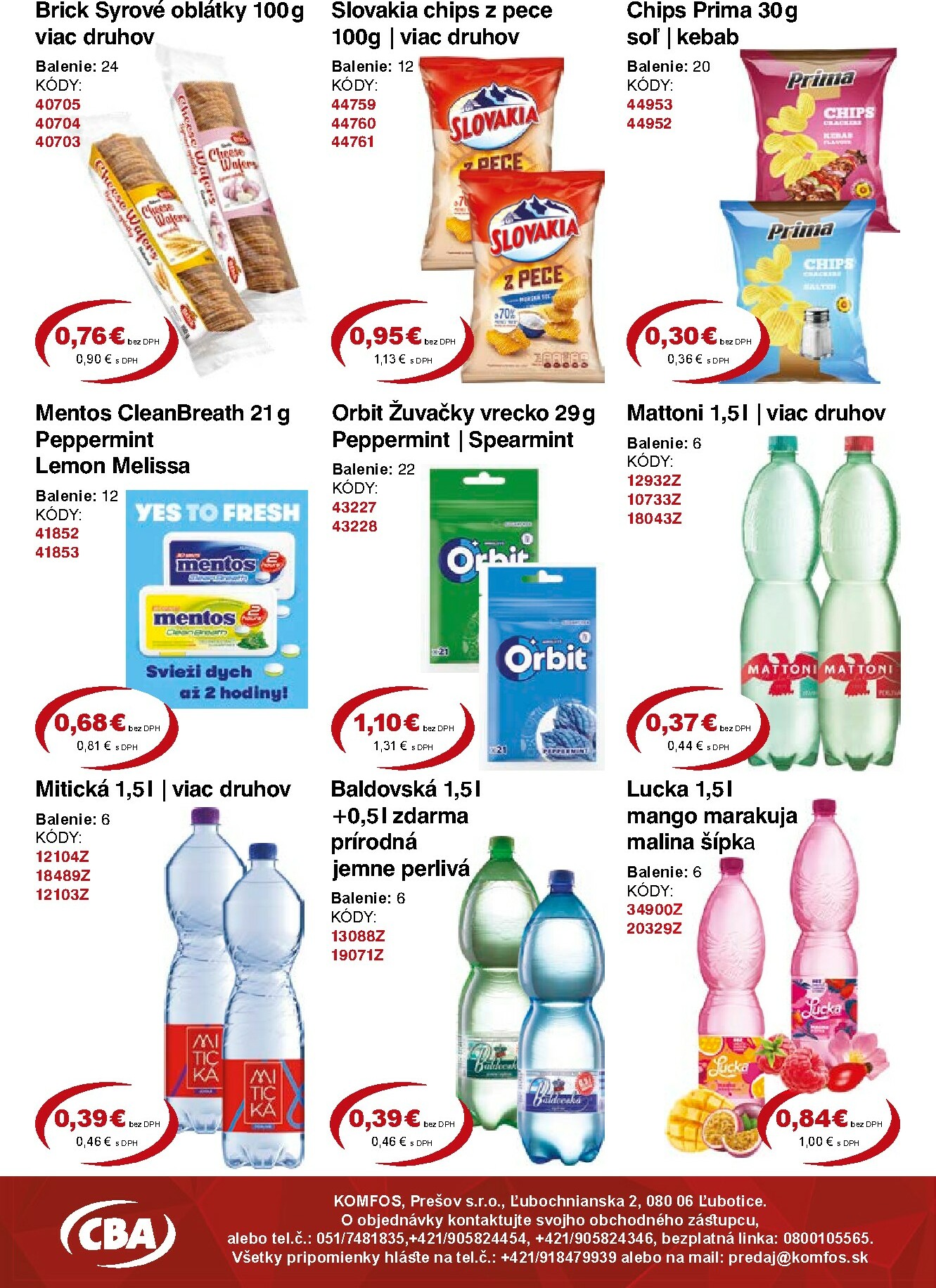 cba - Leták CBA - Veľkoobchod platný od 23.10. do 04.11. - page: 8