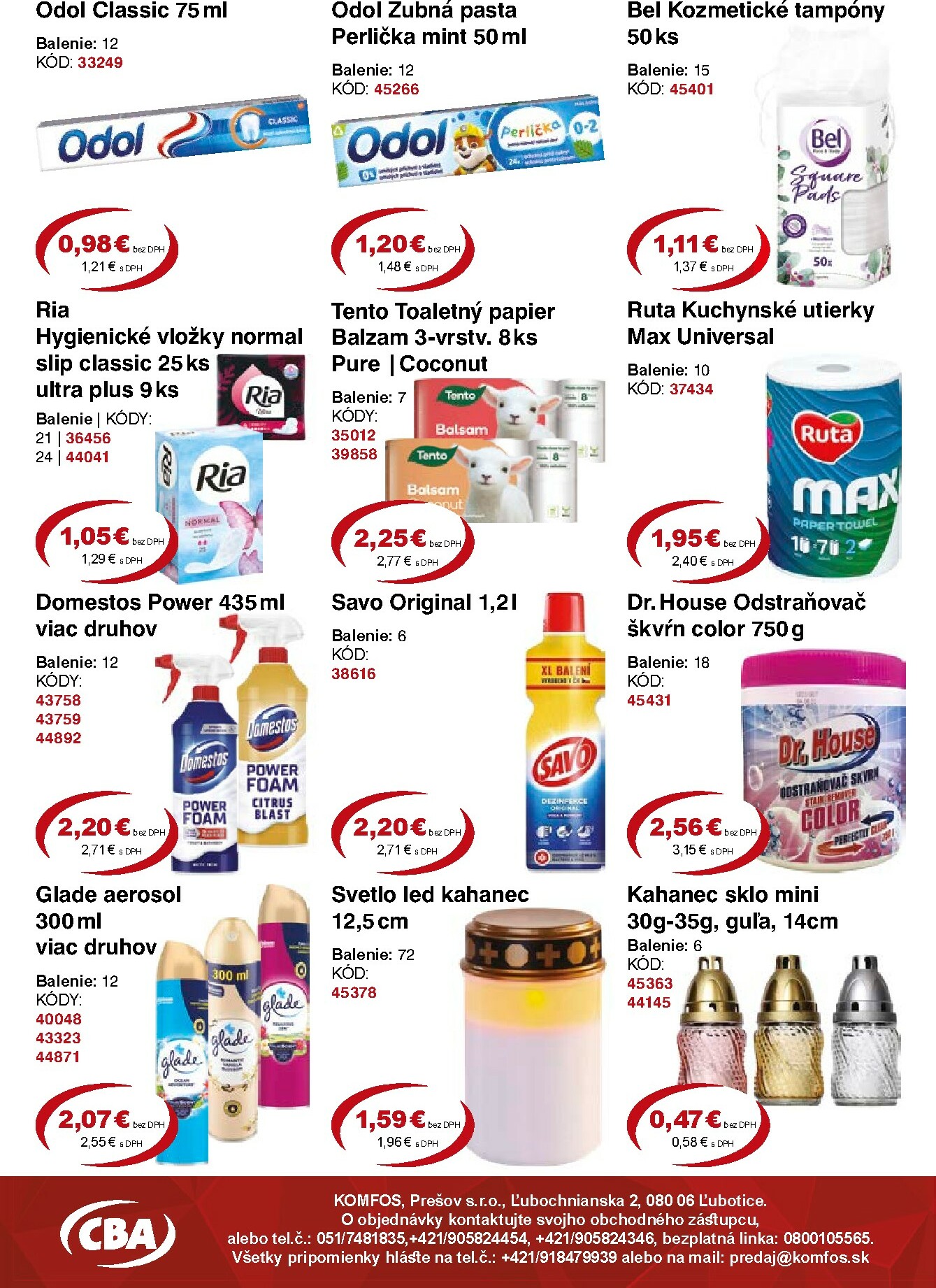 cba - Leták CBA - Veľkoobchod platný od 23.10. do 04.11. - page: 12