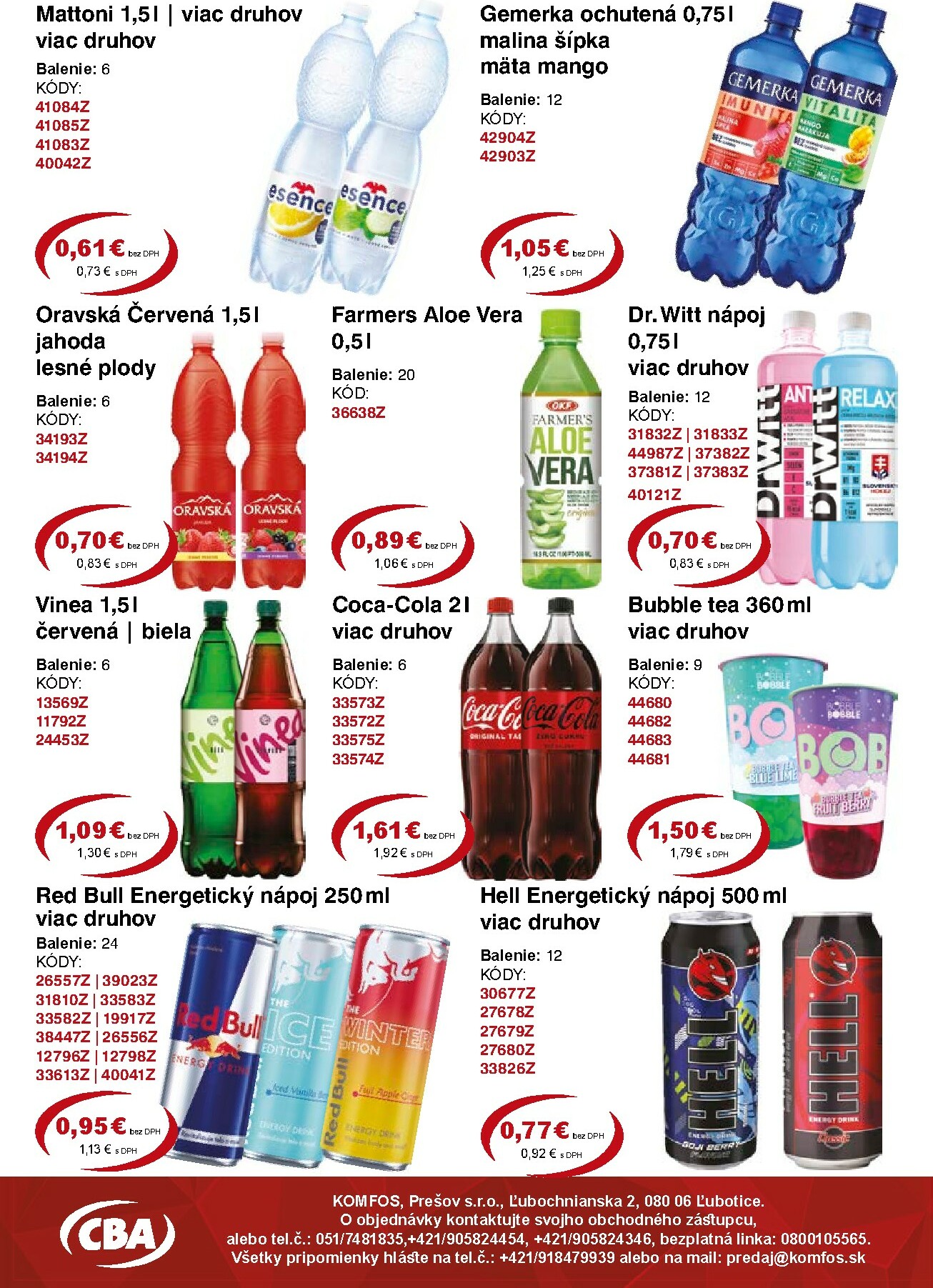 cba - Leták CBA - Veľkoobchod platný od 23.10. do 04.11. - page: 9