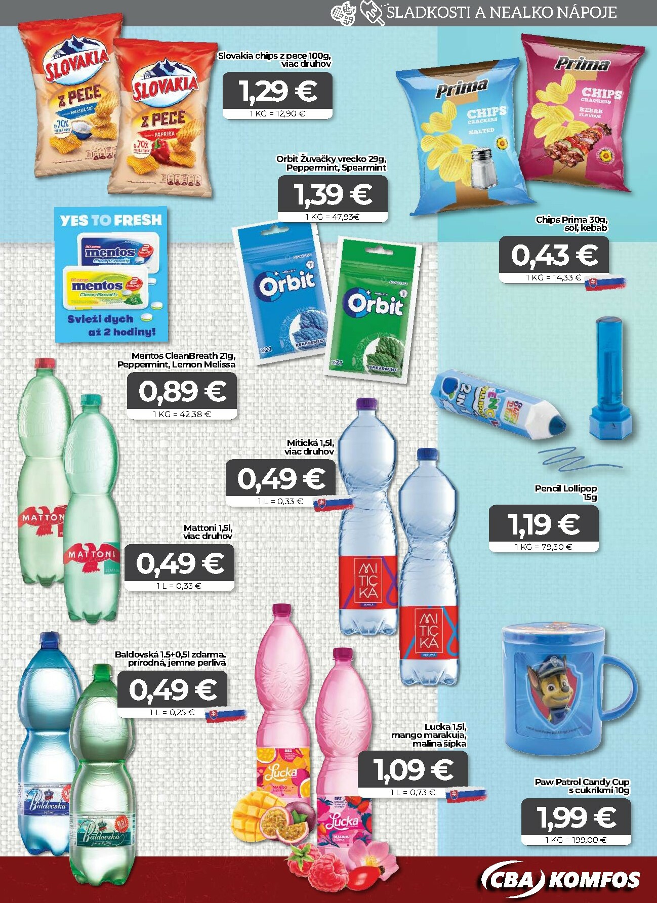 cba - Leták CBA - Komfos platný od 23.10. do 04.11. - page: 11