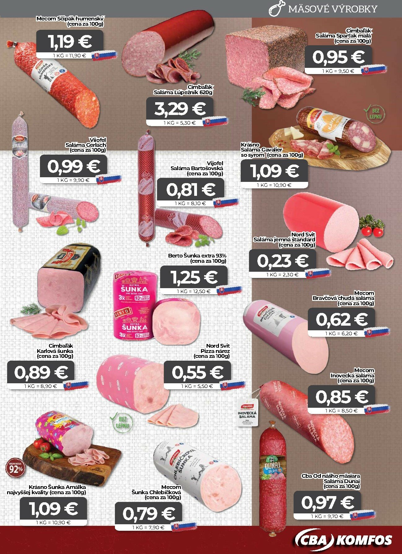 cba - Leták CBA - Komfos platný od 23.10. do 04.11. - page: 3