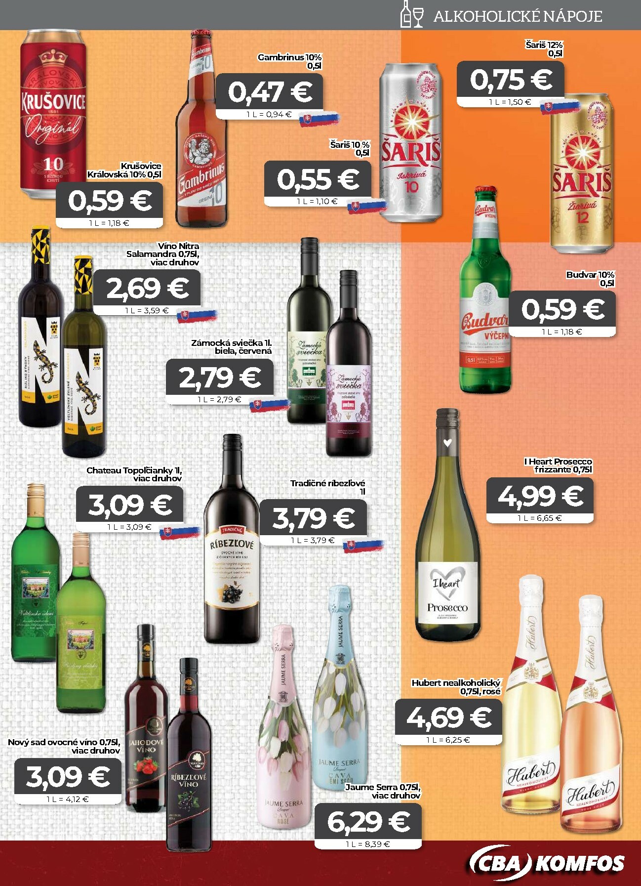 cba - Leták CBA - Komfos platný od 23.10. do 04.11. - page: 13