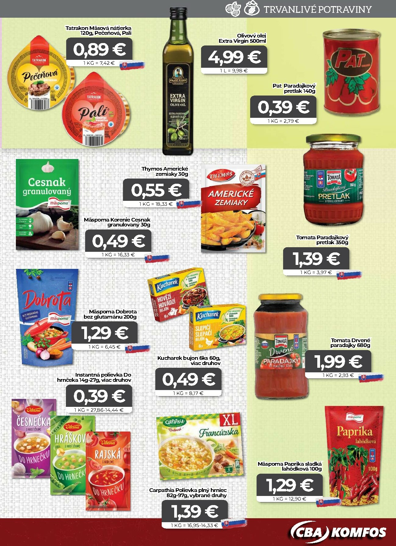 cba - Leták CBA - Komfos platný od 23.10. do 04.11. - page: 7