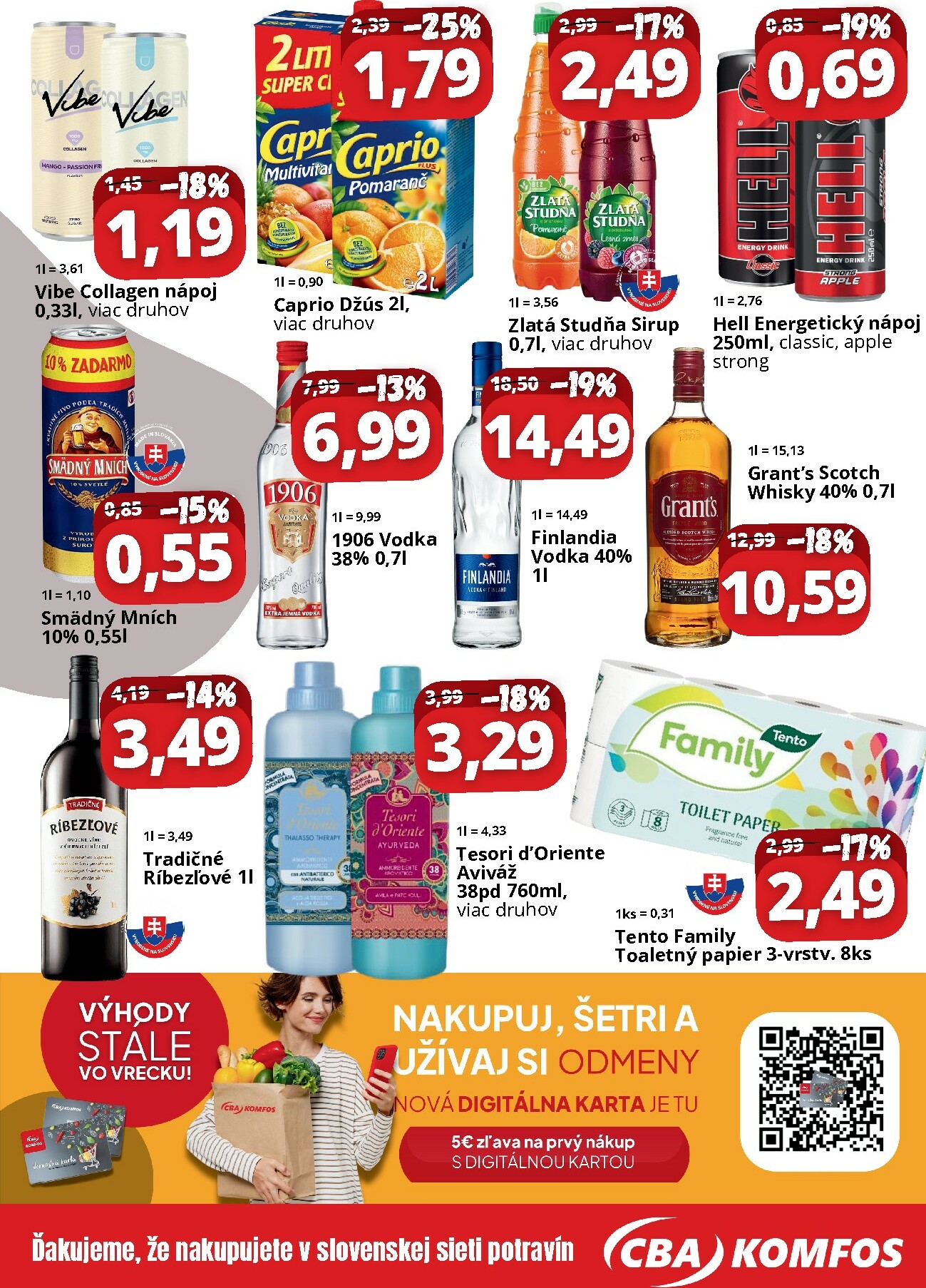 cba - Leták CBA - Super ceny november platný od 31.10. do 30.11. - page: 4