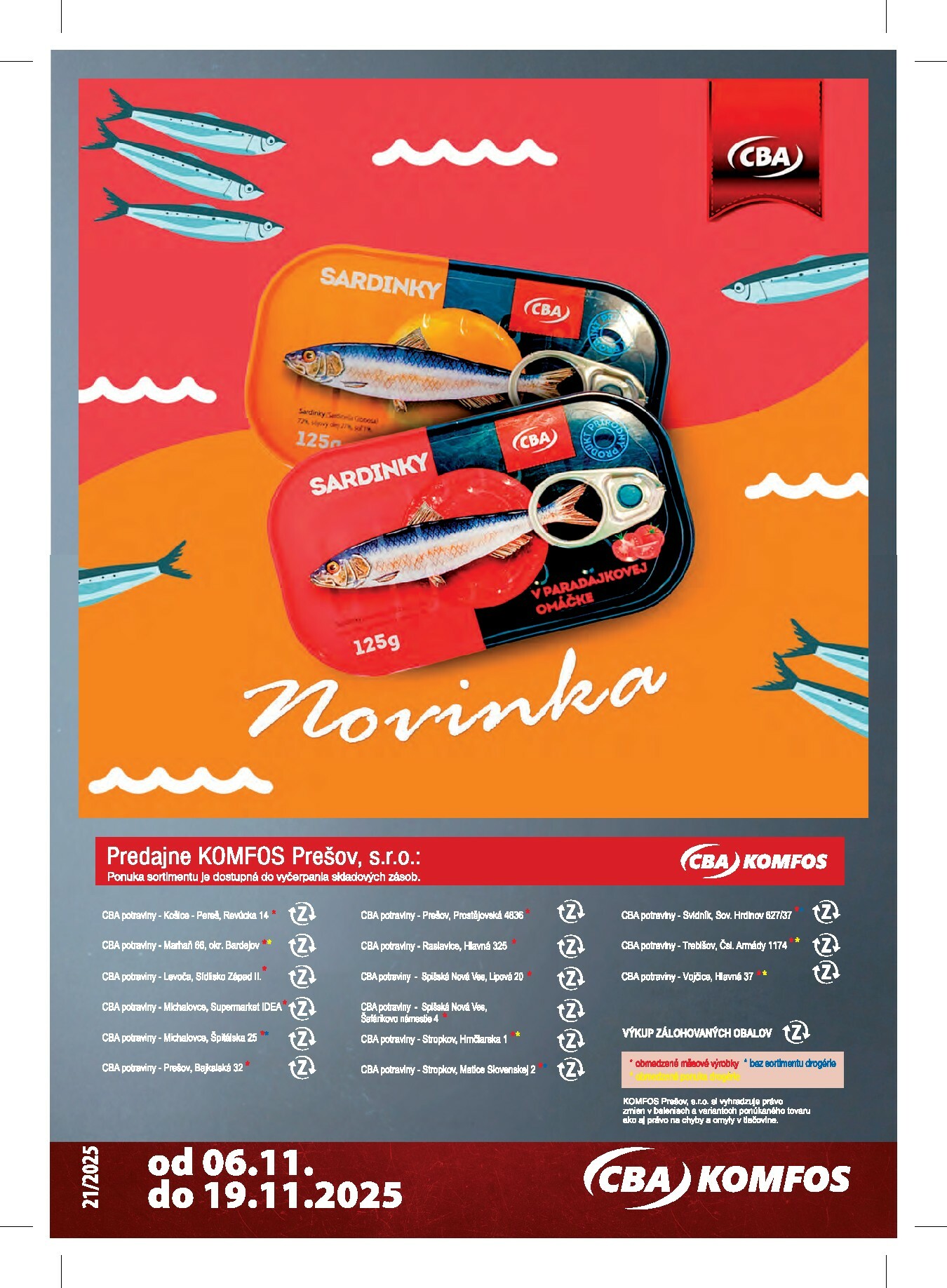 cba - Leták CBA - Komfos platný od 06.11. do 19.11. - page: 24