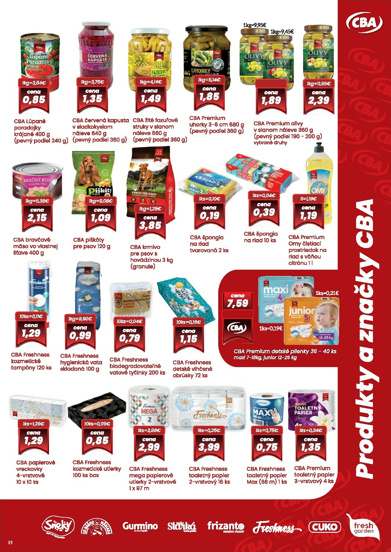 cba - Leták CBA - Komfos platný od 06.11. do 19.11. - page: 15