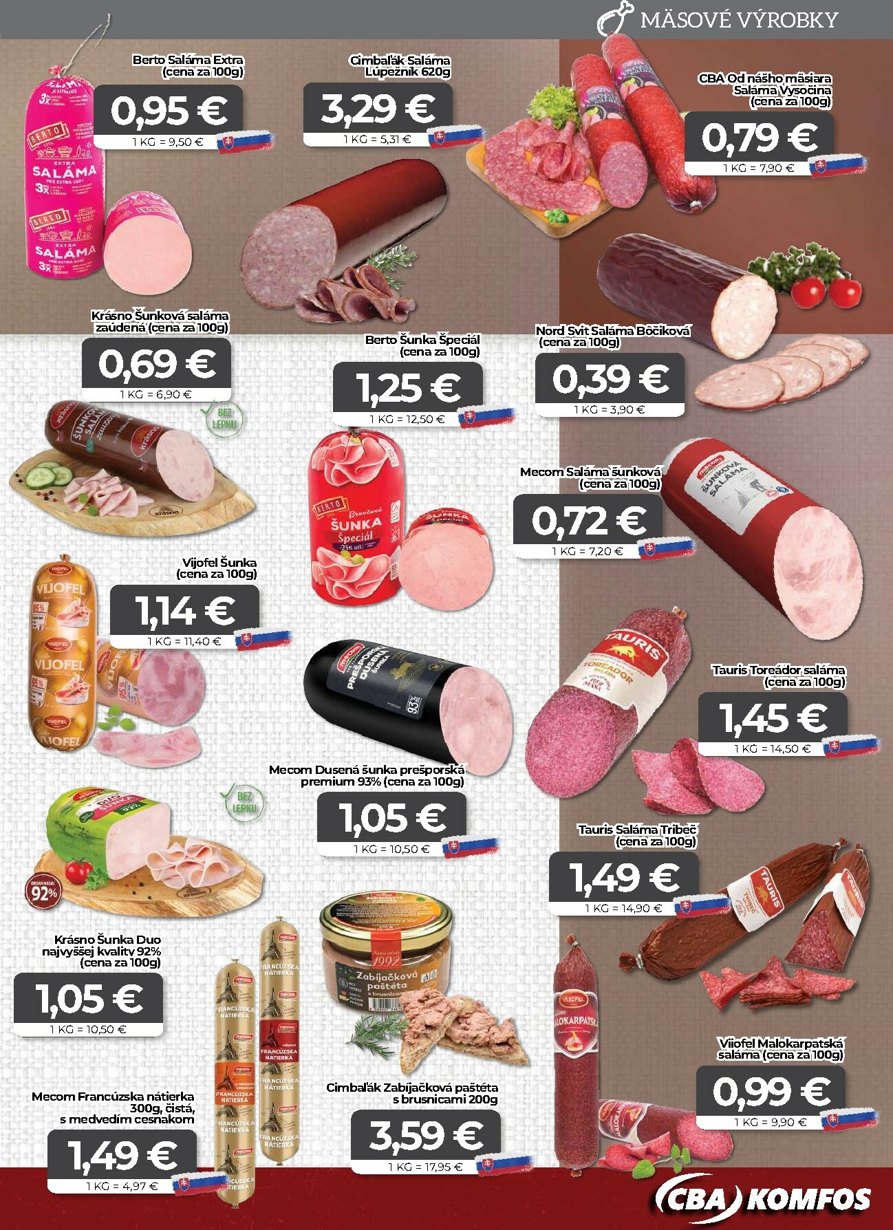 cba - Leták CBA - Komfos platný od 20.11. do 06.12. - page: 3