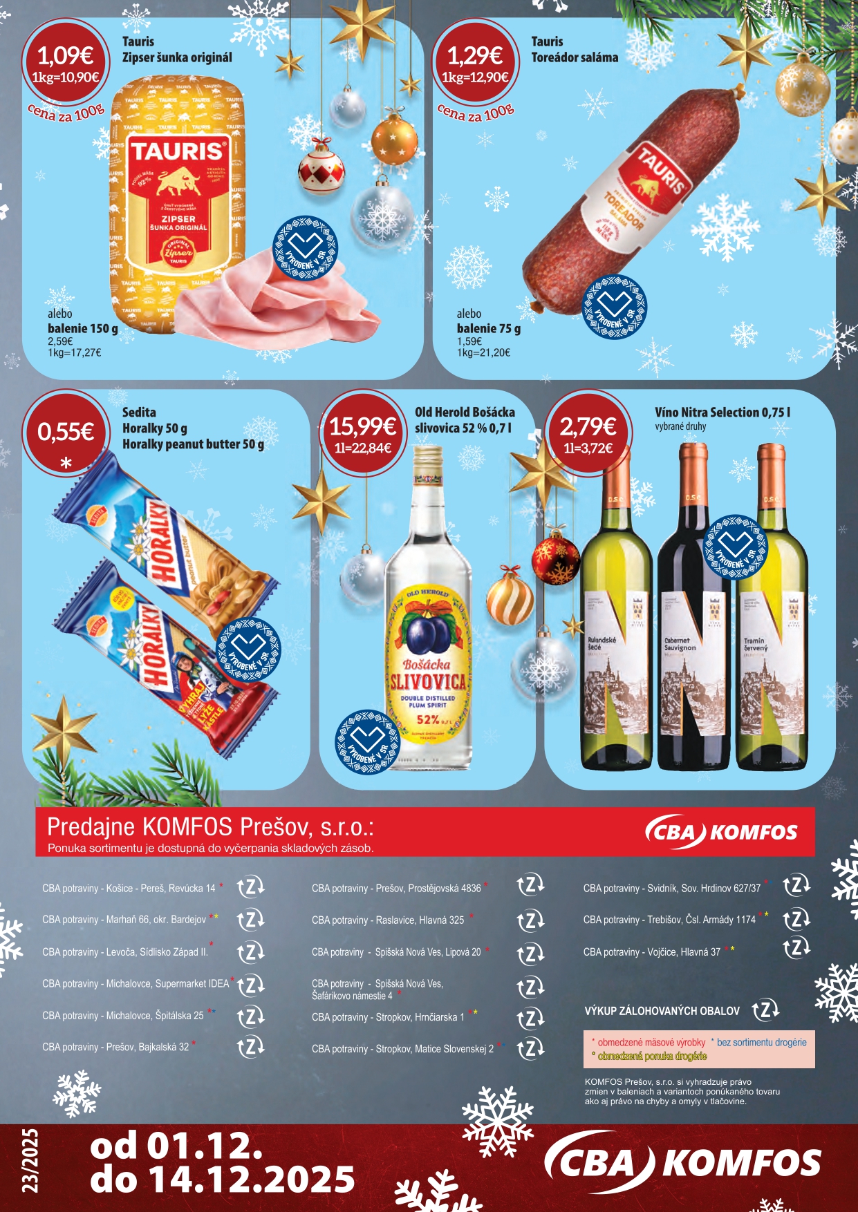 cba - Leták CBA - Komfos platný od 01.12. do 14.12. - page: 26
