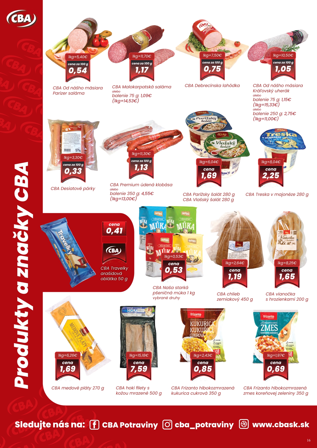 cba - Leták CBA - Komfos platný od 01.12. do 14.12. - page: 16