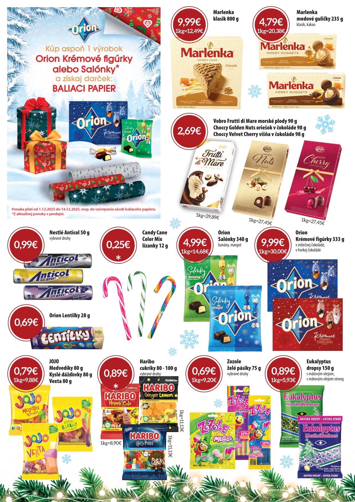 cba - Leták CBA - Komfos platný od 01.12. do 14.12. - page: 14