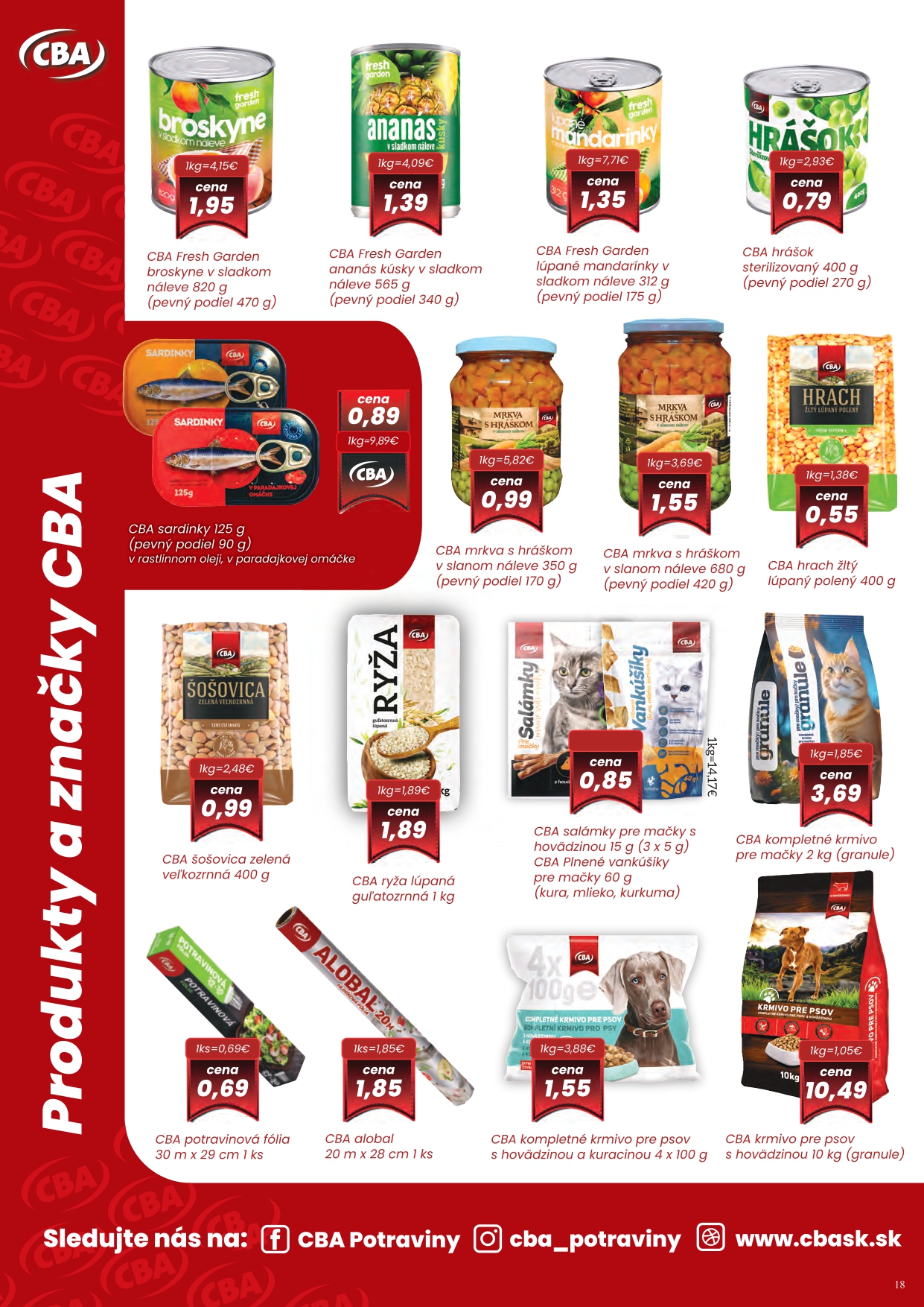 cba - Leták CBA - Komfos platný od 01.12. do 14.12. - page: 18
