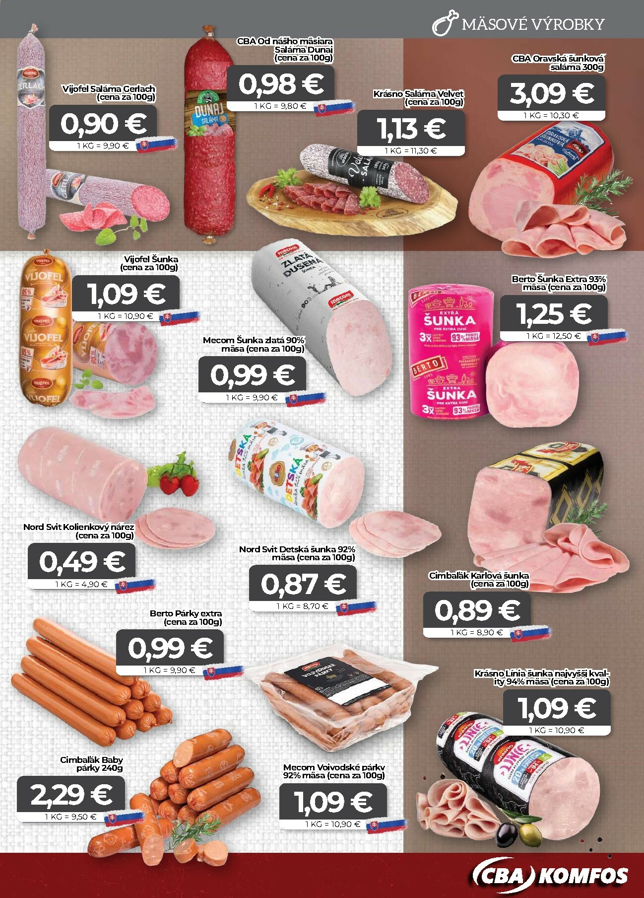 cba - Leták CBA - Komfos platný od 12.12. do 31.12. - page: 3