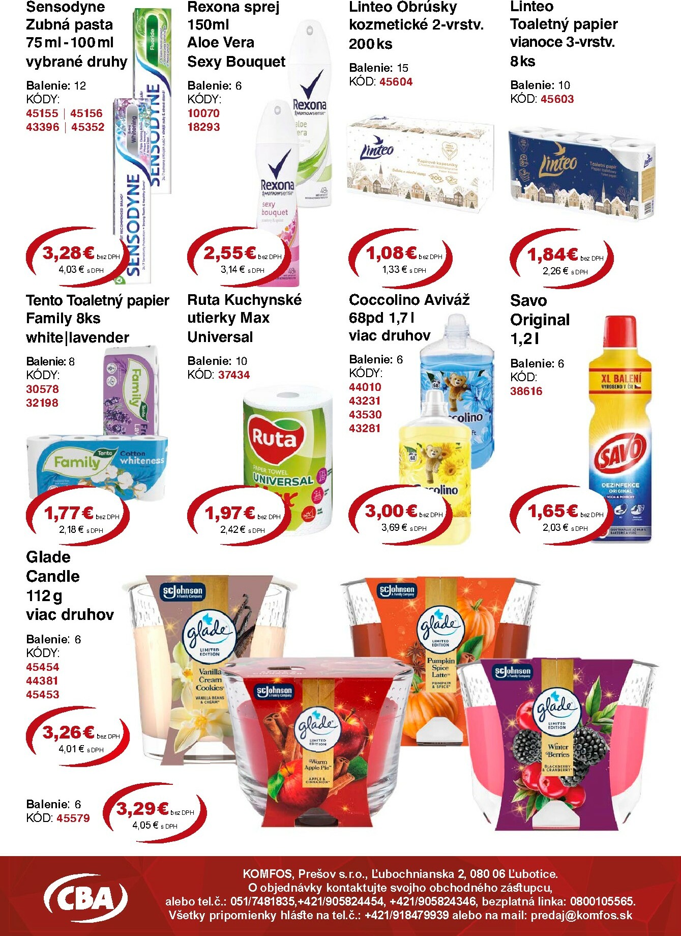 cba - Leták CBA - Veľkoobchodná ponuka platný od 08.12. do 31.12. - page: 12